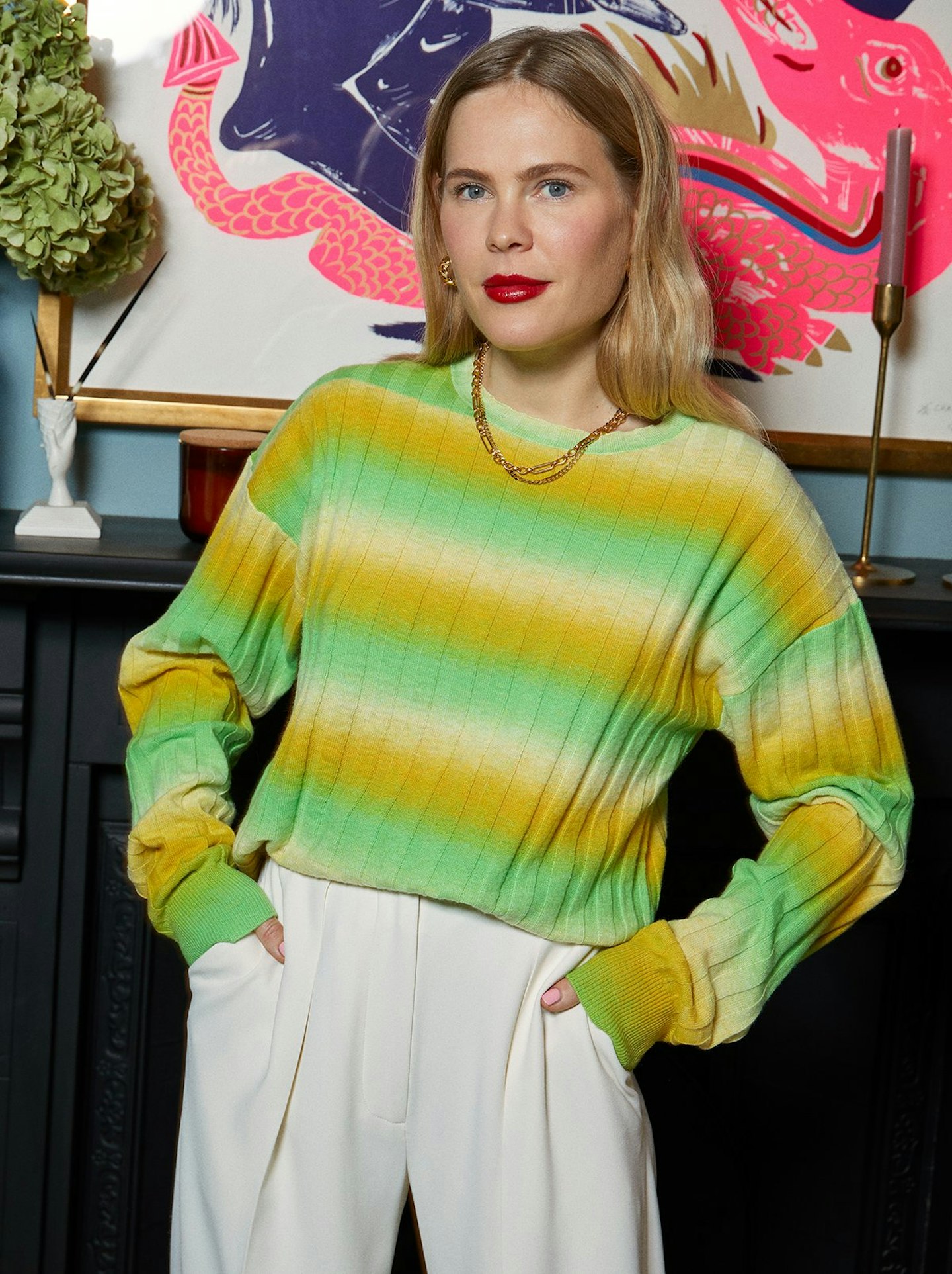 Space-Dyed Top, £115