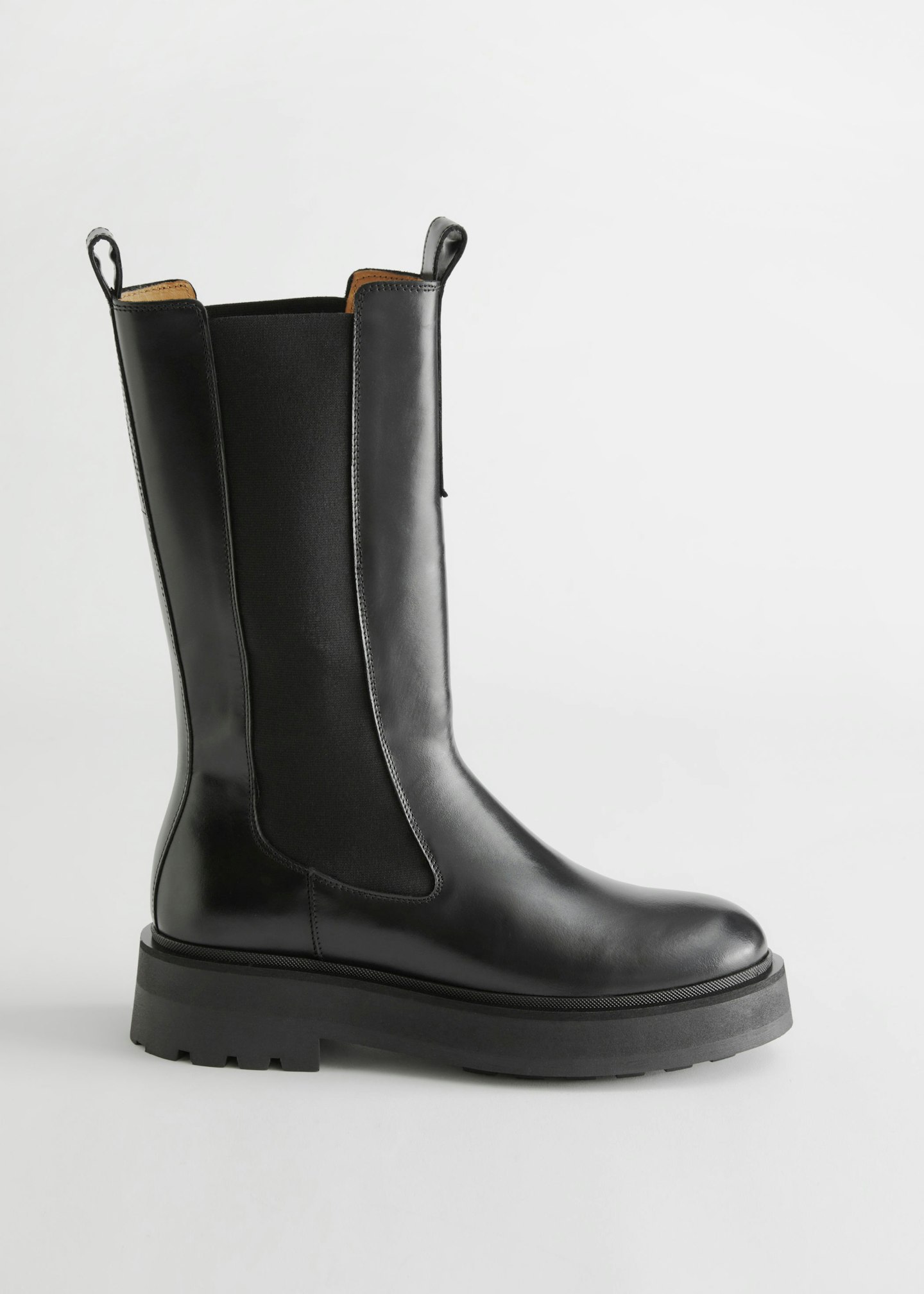 & Other Stories, Tall Leather Chelsea Boots, £175