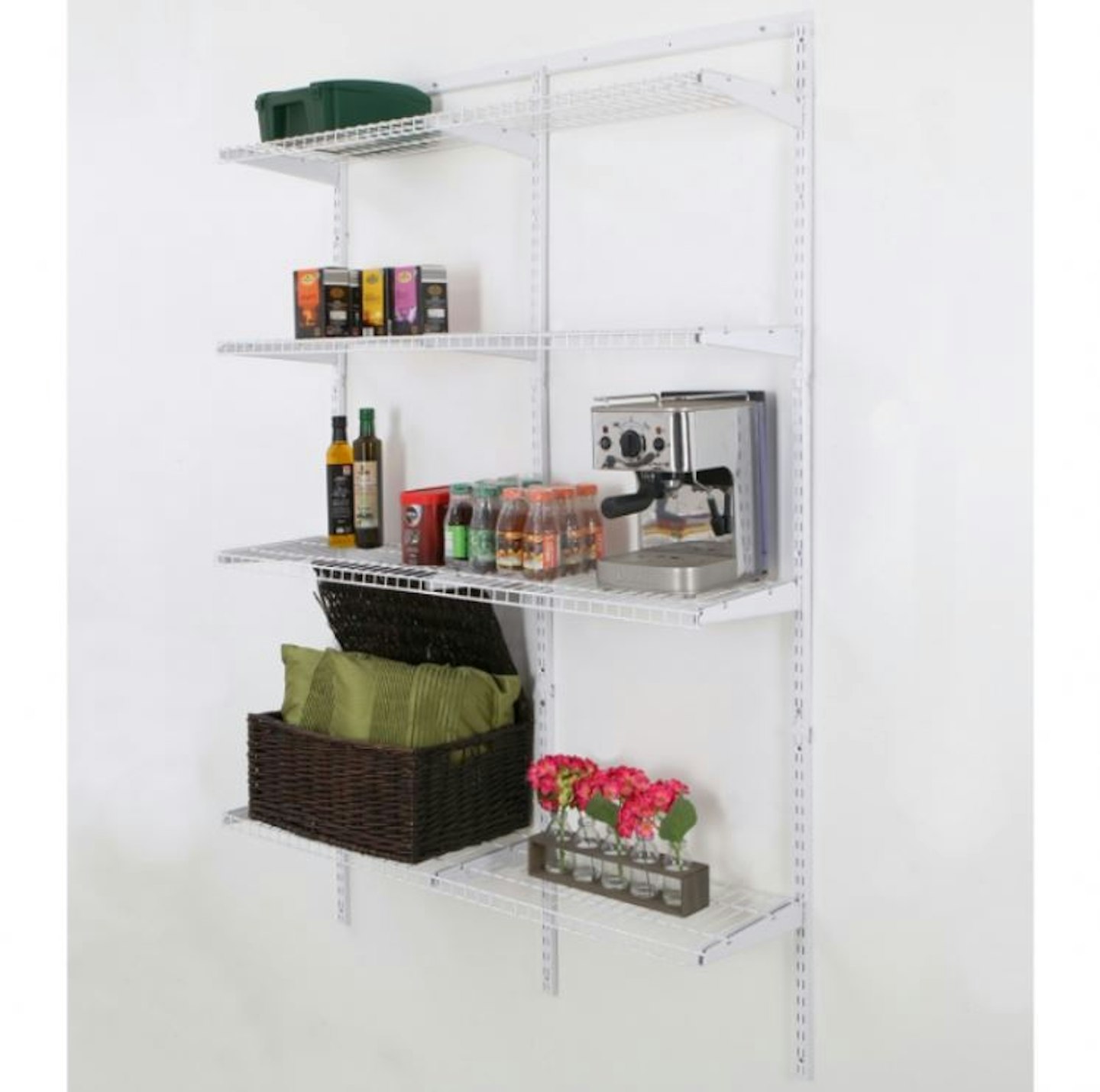 Top Track Wall Mounted Shelving Kit