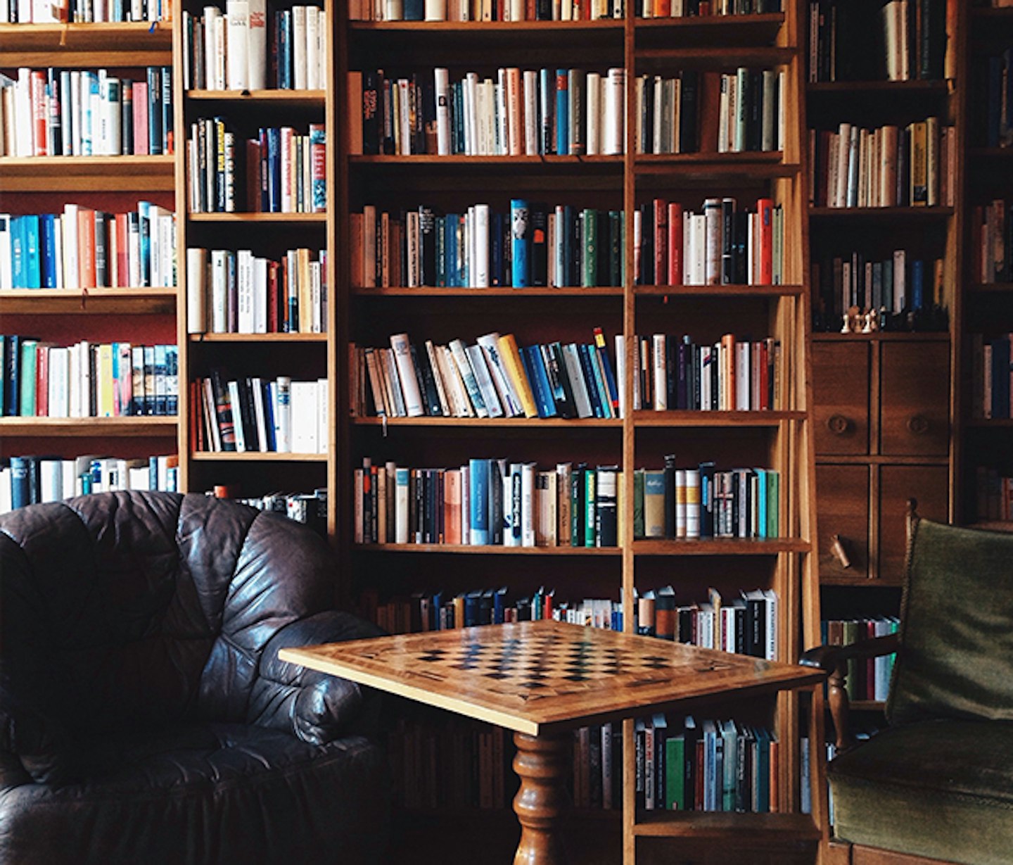 antique shelves