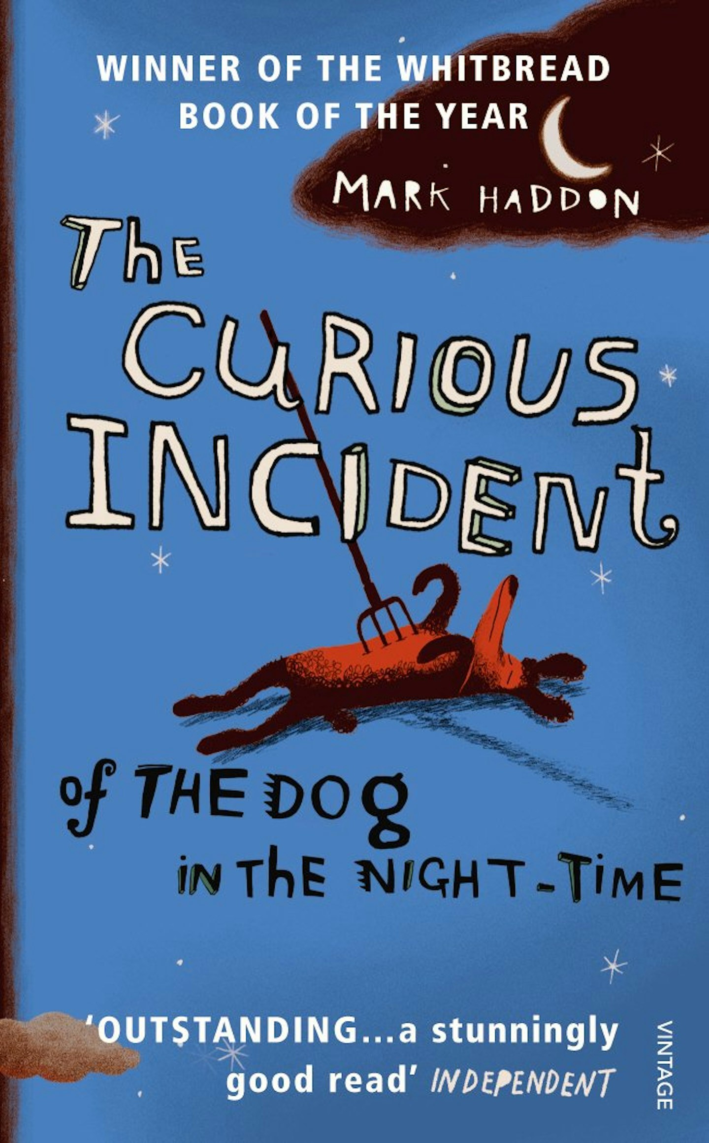 The Curious Incident of the Dog in the Night-time by Mark Haddon, £7.15