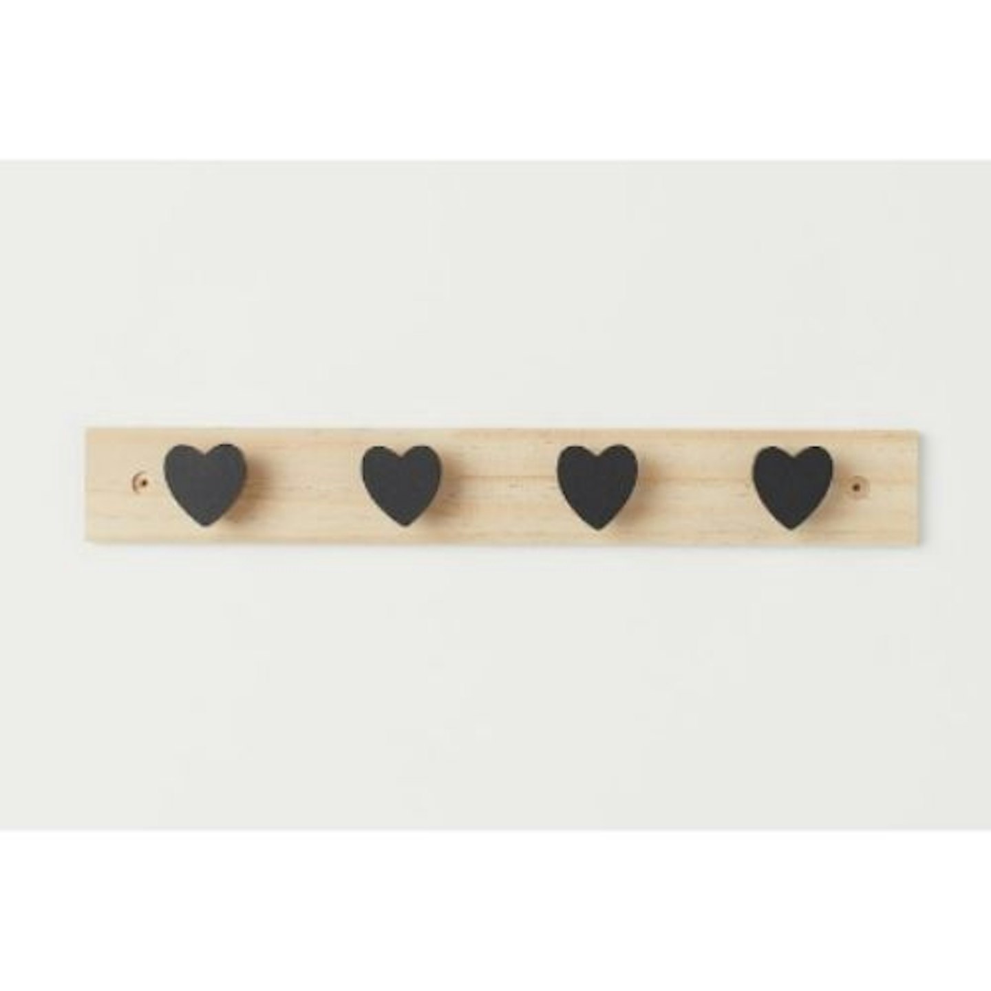 Wooden Hanging Rack Heart design