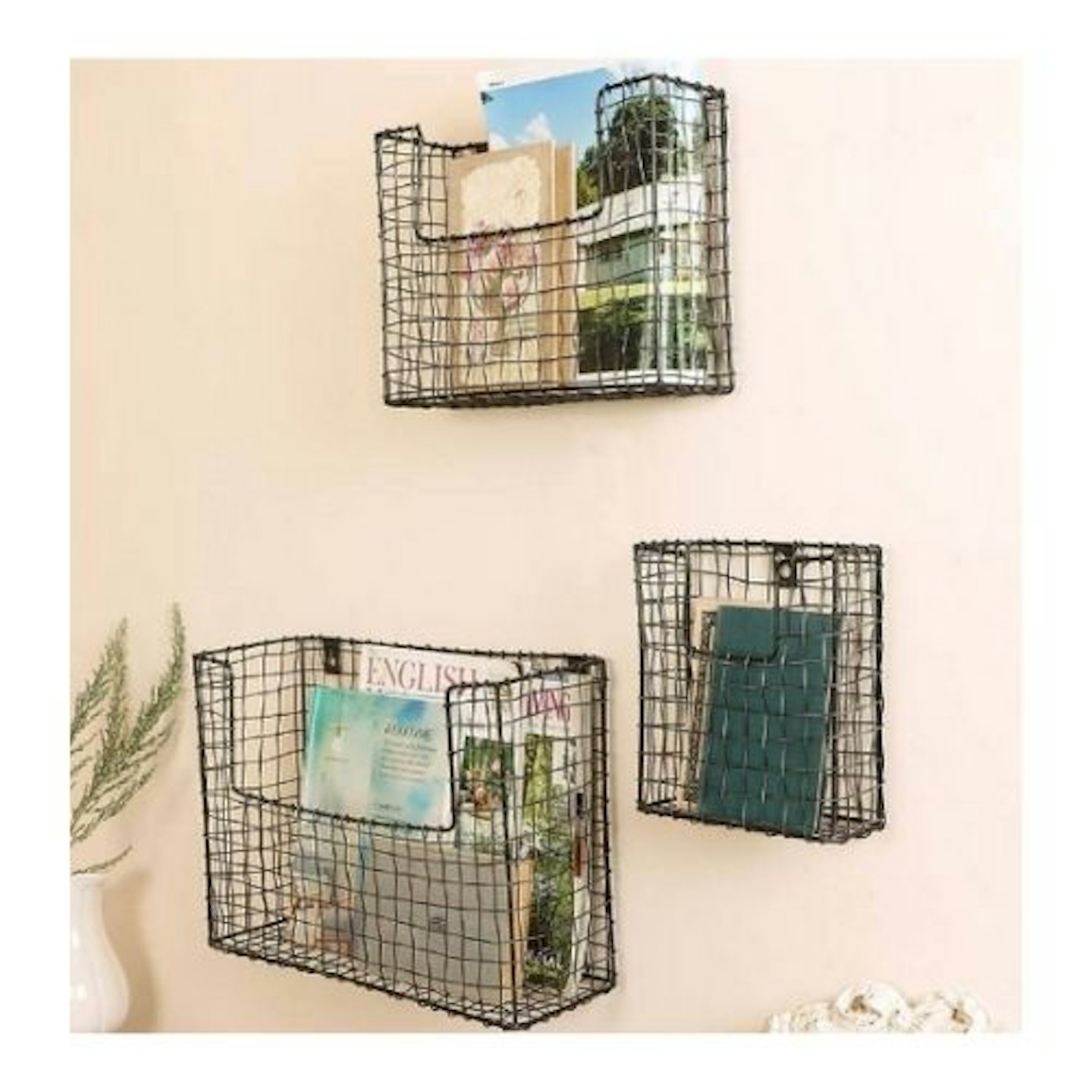 Wall Mounted Home Baskets
