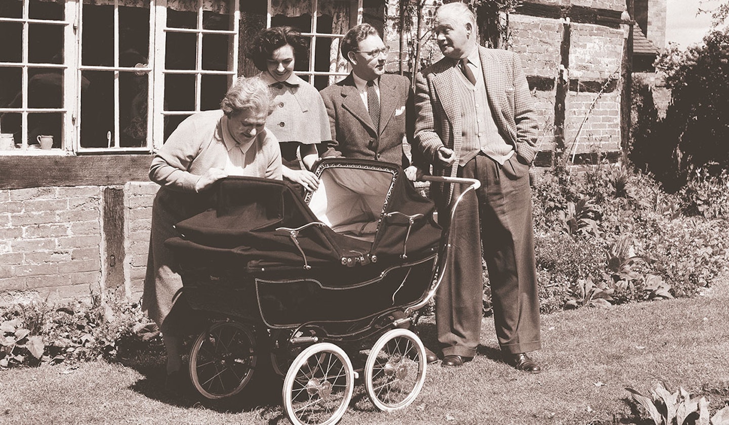 Doris, Jill, Phil and Dan Archer