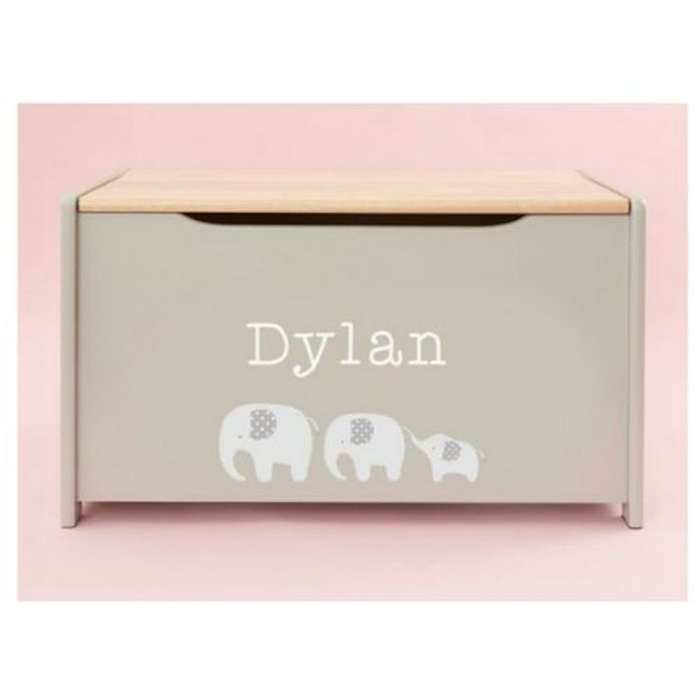 Personalised Elephant Toy Box
