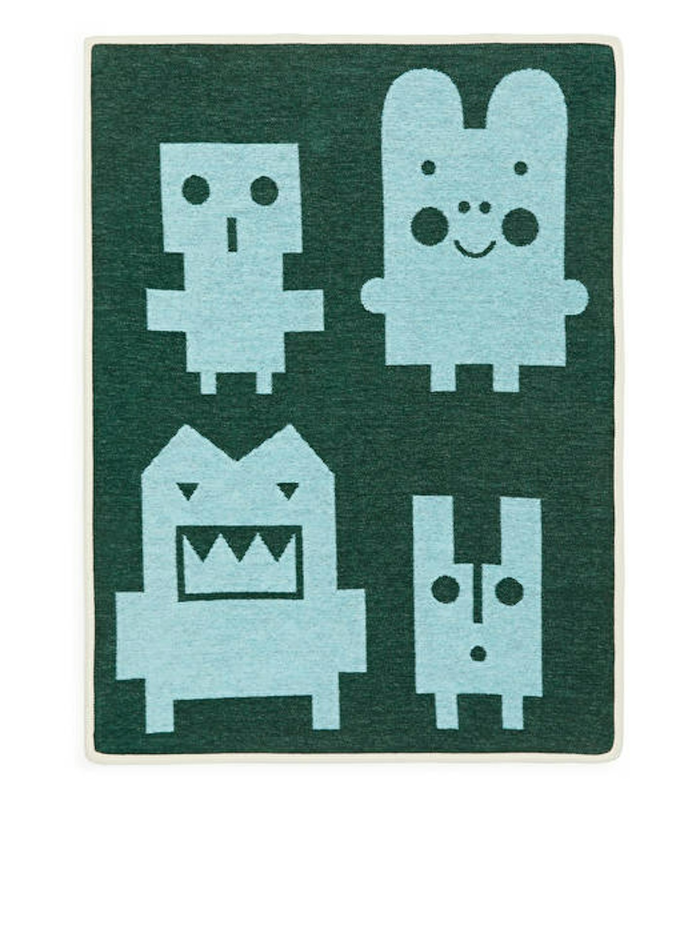 Klippan Monsters Cotton Blanket, Arket