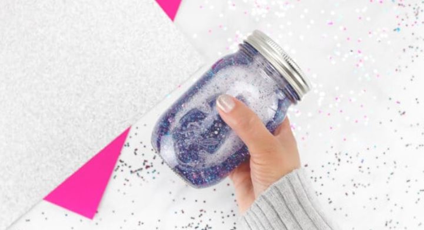 glitter jar