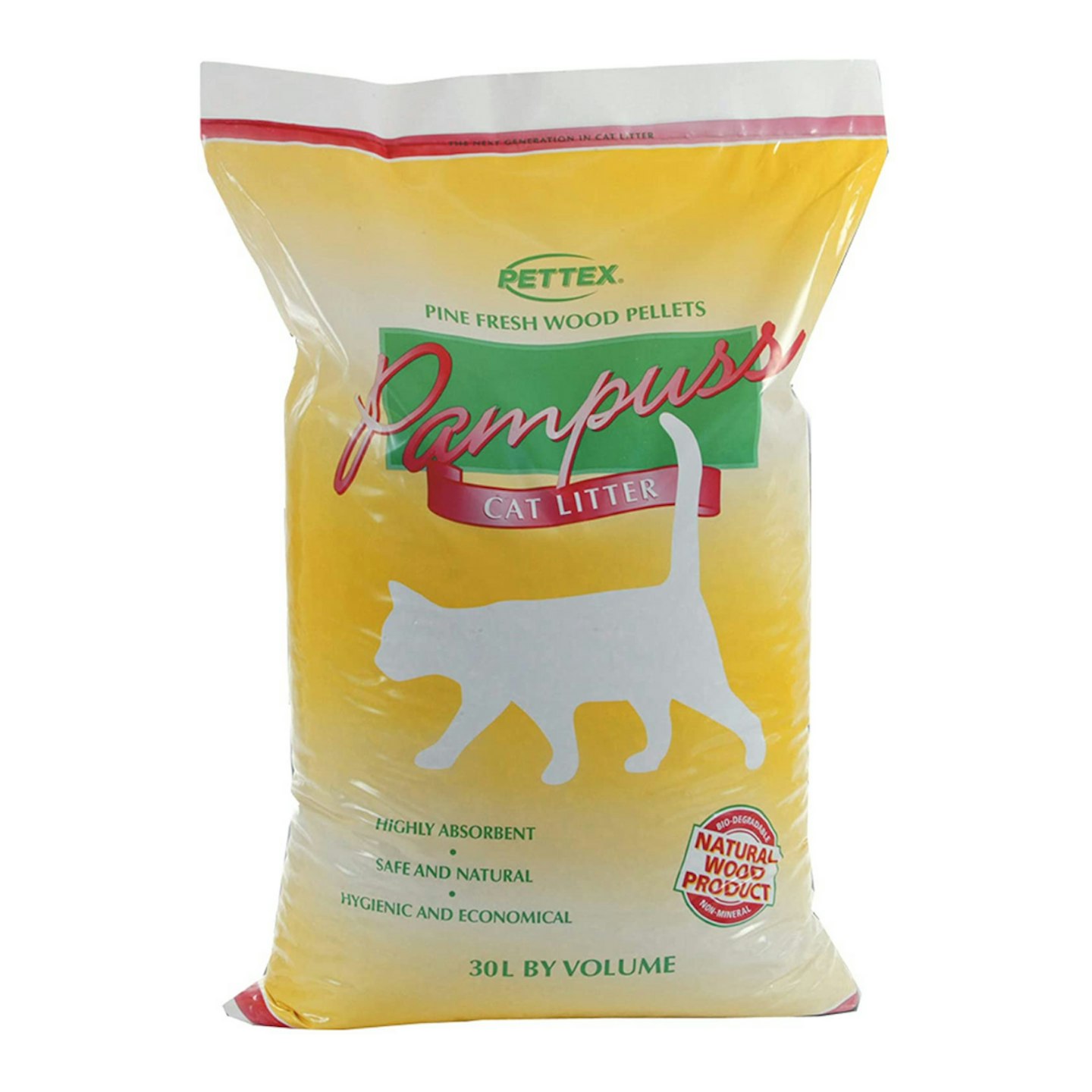 Pettex Pampuss Woodbase Cat Litter