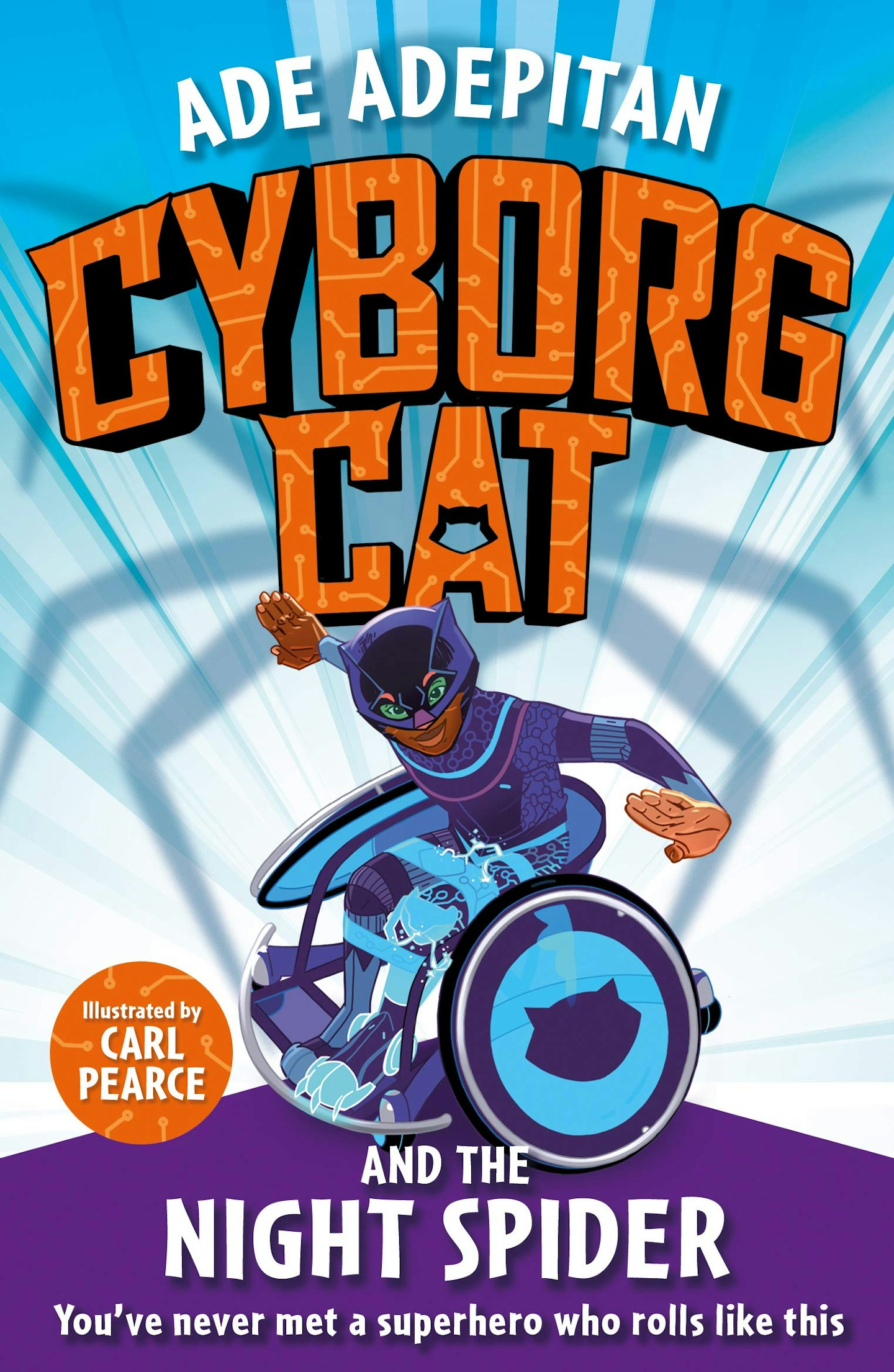 Cyborg Cat and the Night Spider by Ade Adepitan, 5.39