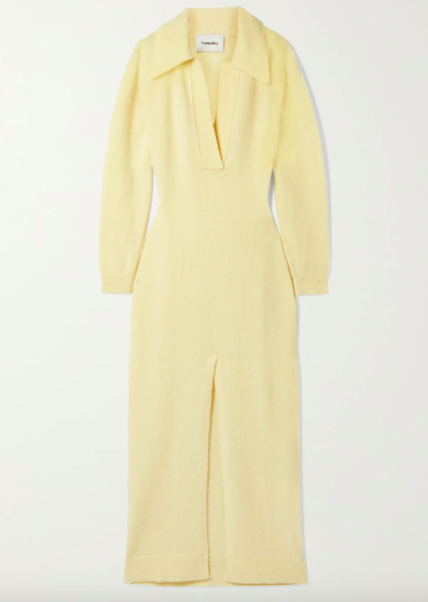 Nanushka, Hope Wool-Blend Maxi Dress, WAS £390 NOW £234