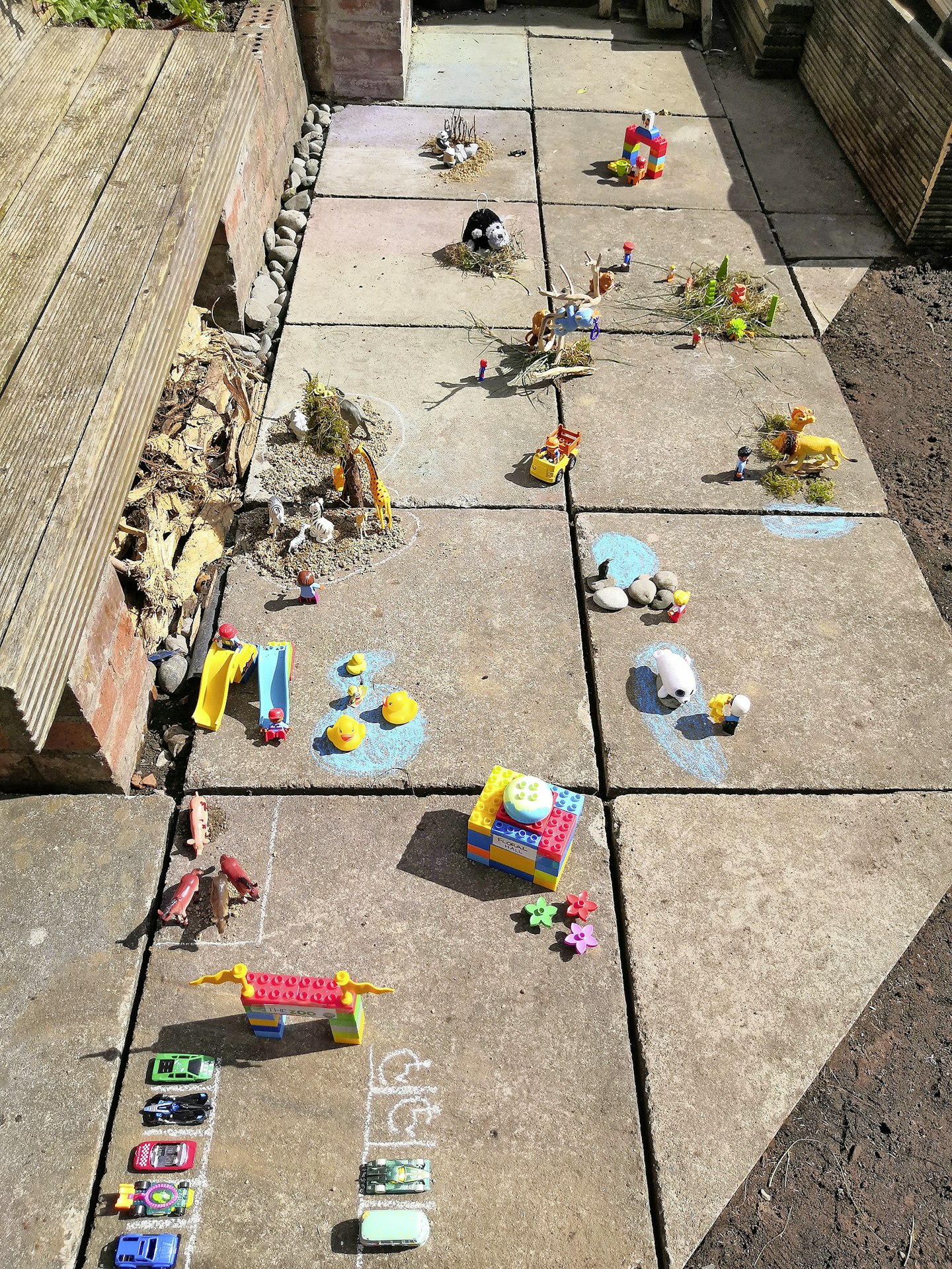 Chalk of the town