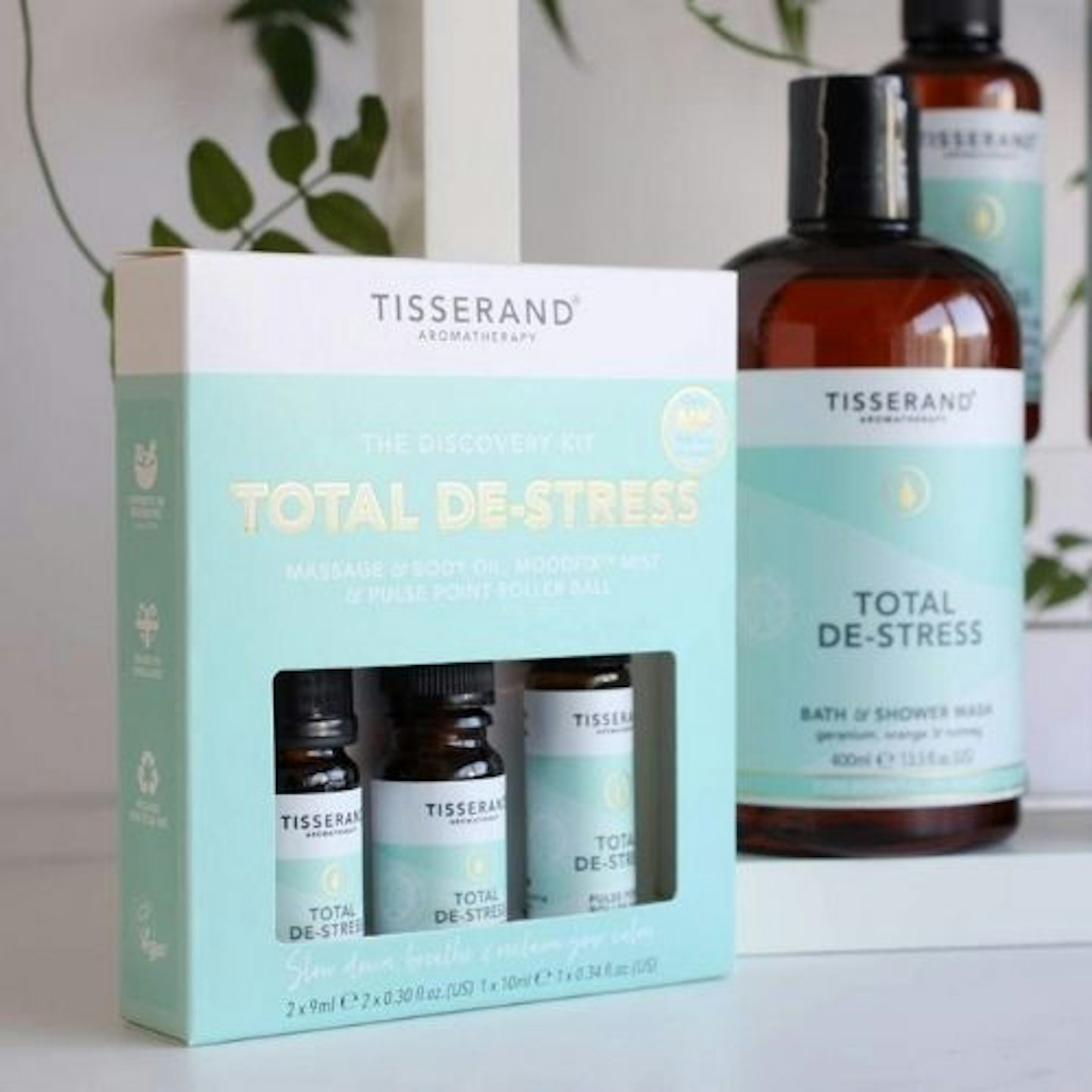 Tisserand Aromatherapy - Total De-Stress Discovery Kit