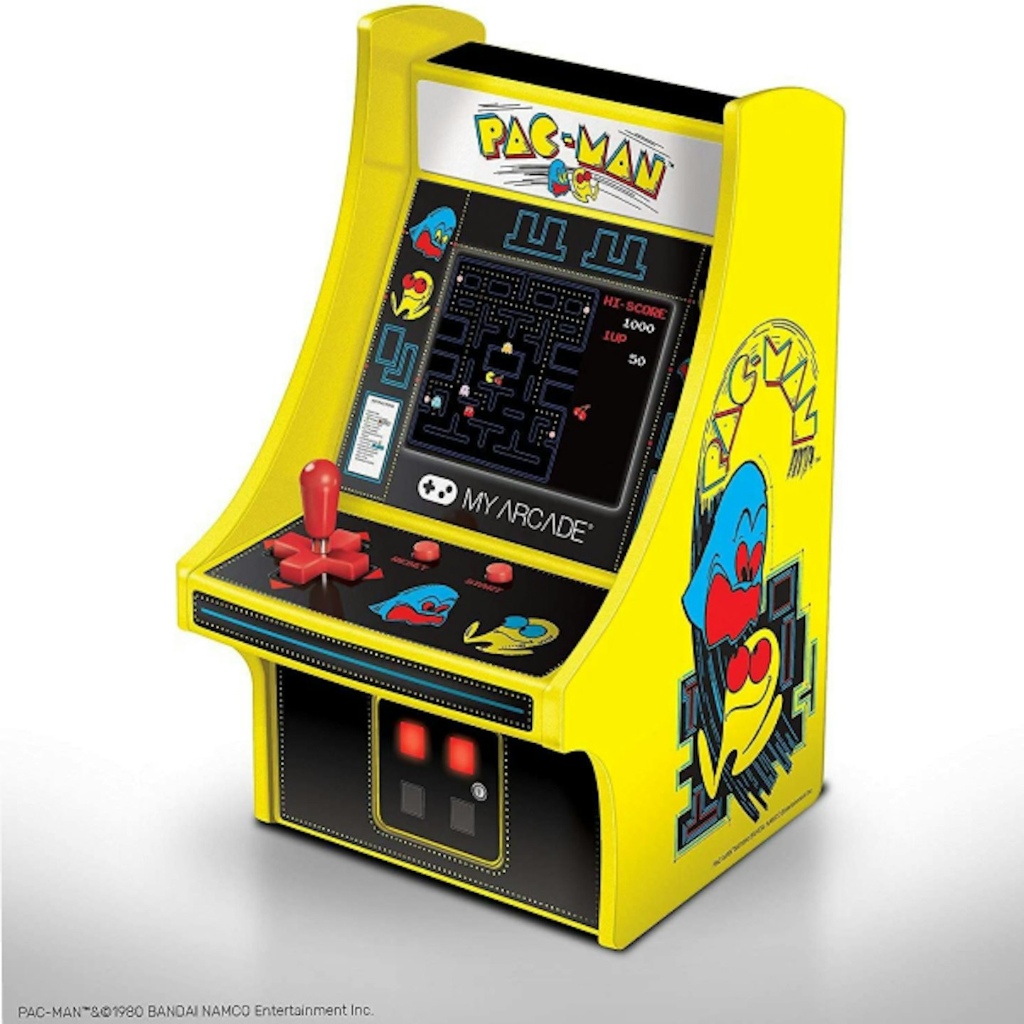 Pac-Man collectible retro player