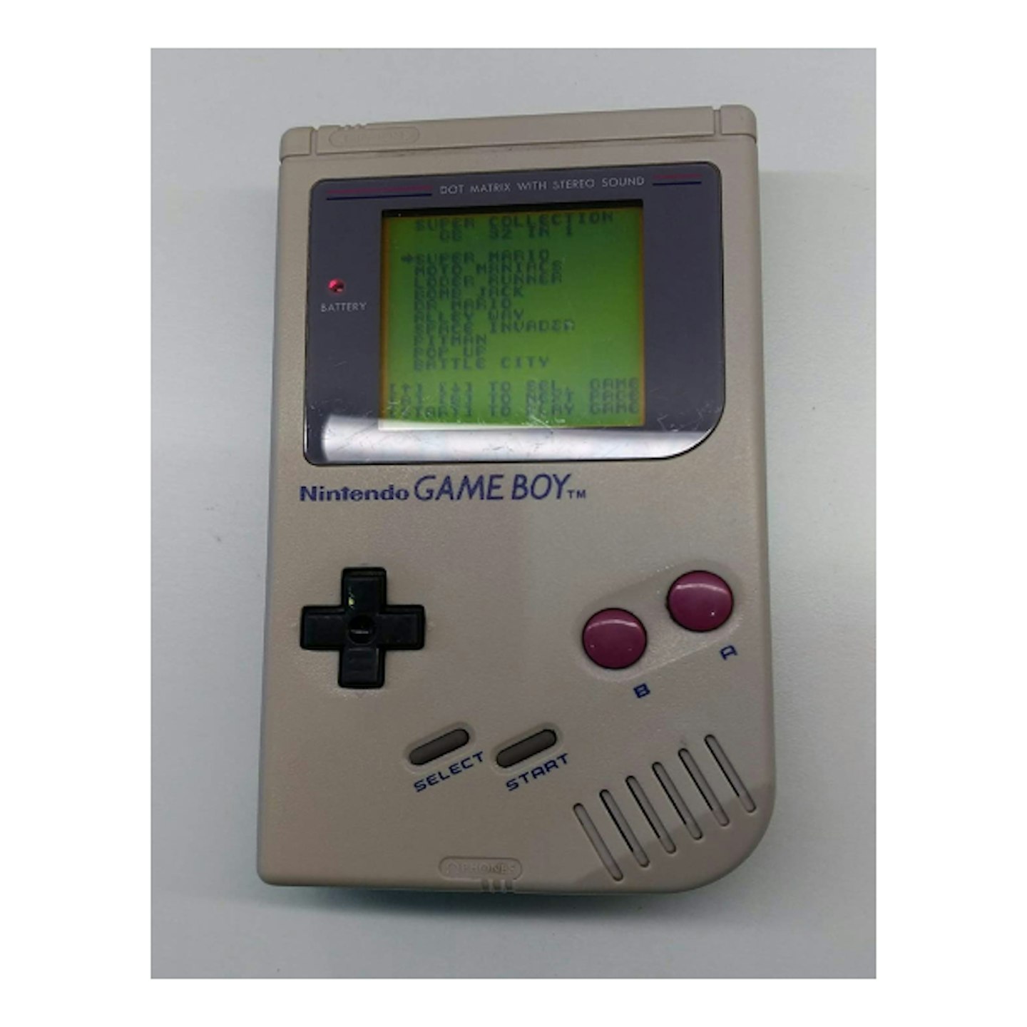 original Nintendo Game Boy vintage console