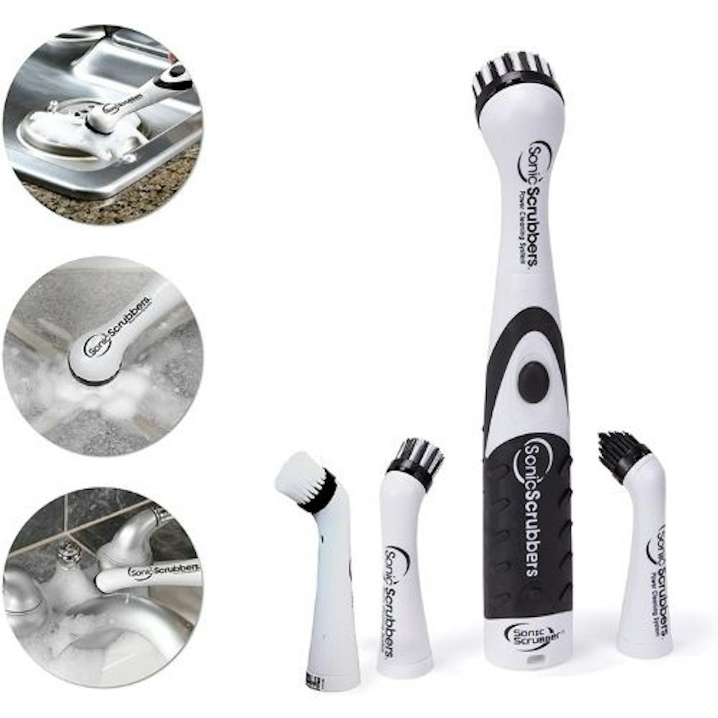 SonicScrubber Household Electrical Cleaning Brush (Combi Pack)