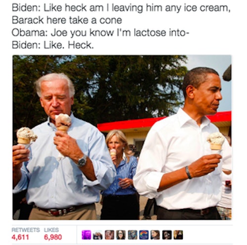 The Most Iconic Joe Biden And Barack Obama Memes Of All Time | Grazia