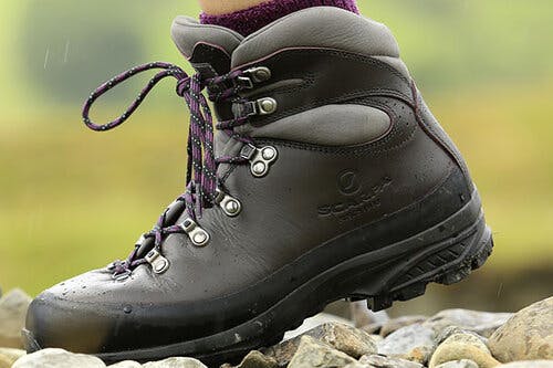 Scarpa leather hiking boots on sale women's