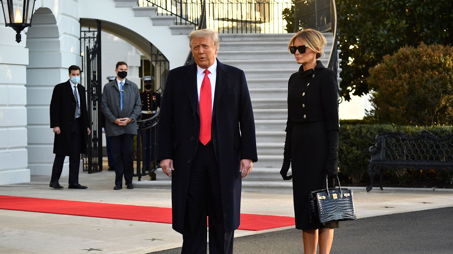 melania trump's black dress Trump Reappears in the Public Eye, in Melania Trump news: Donald Trump's