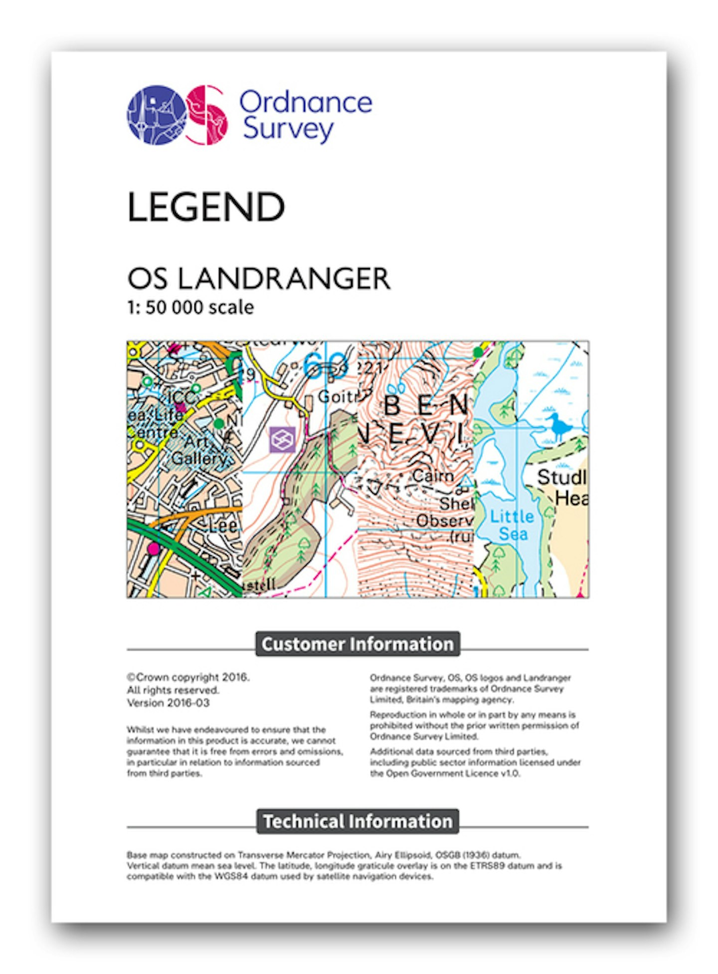 LEARN THE LEGEND - KNOW YOUR ORDNANCE SURVEY MAP SYMBOLS