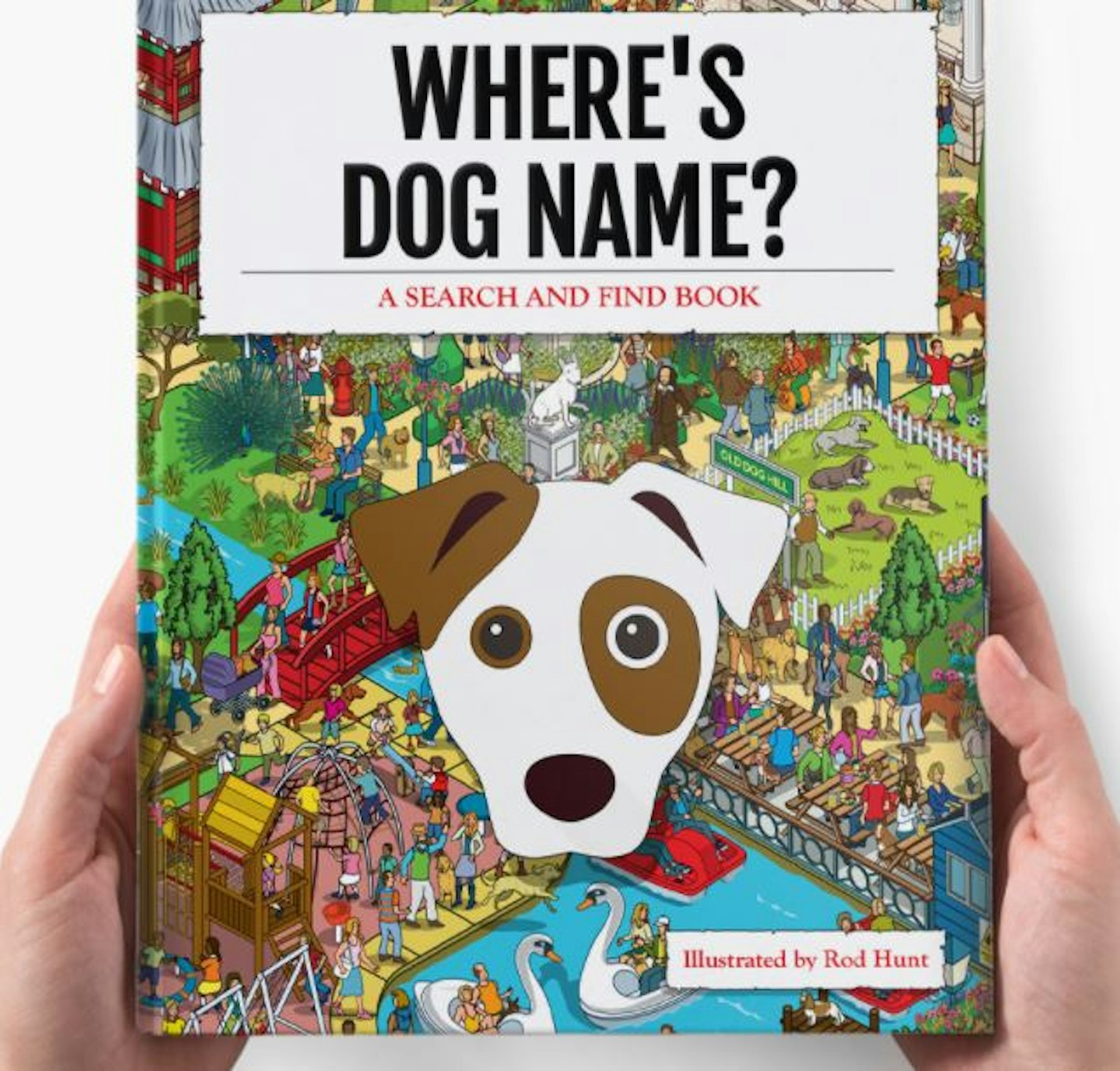 Personalised book: Whereu2019s your dog?