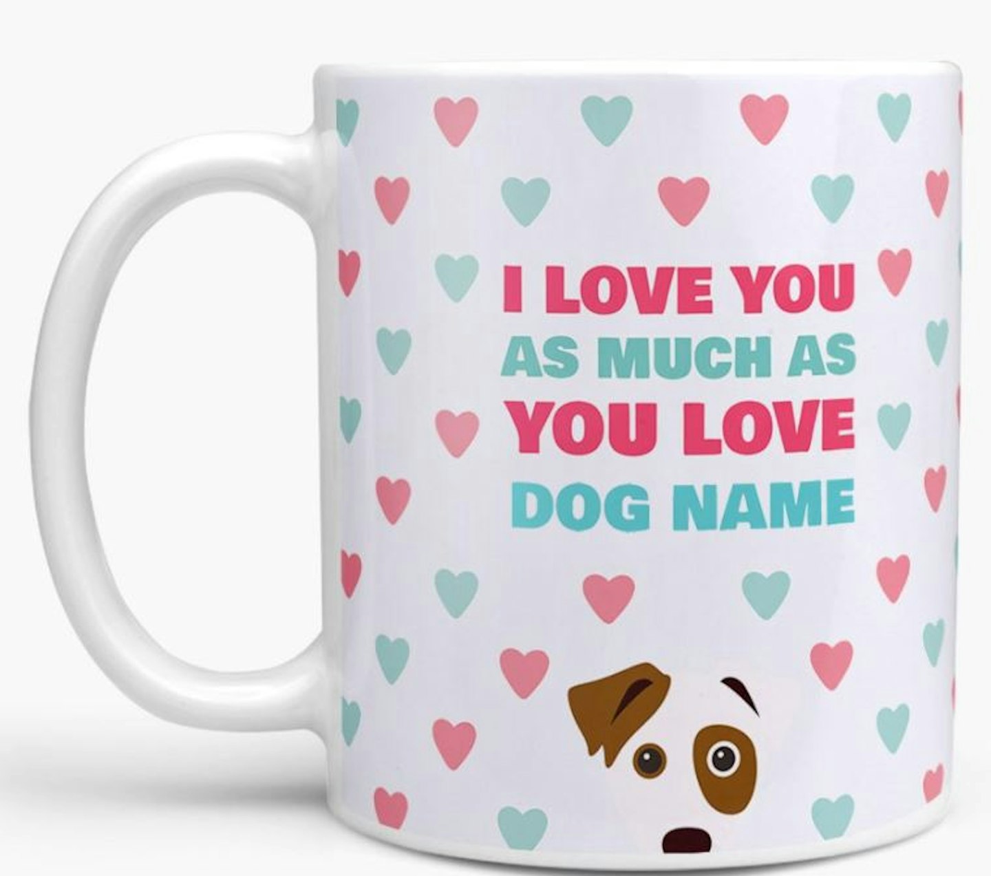 Personalised dog mug