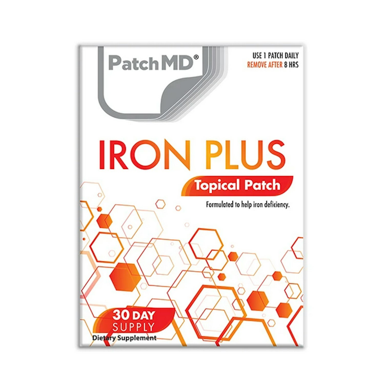 Iron Plus Topical Patch 30 Day Supply