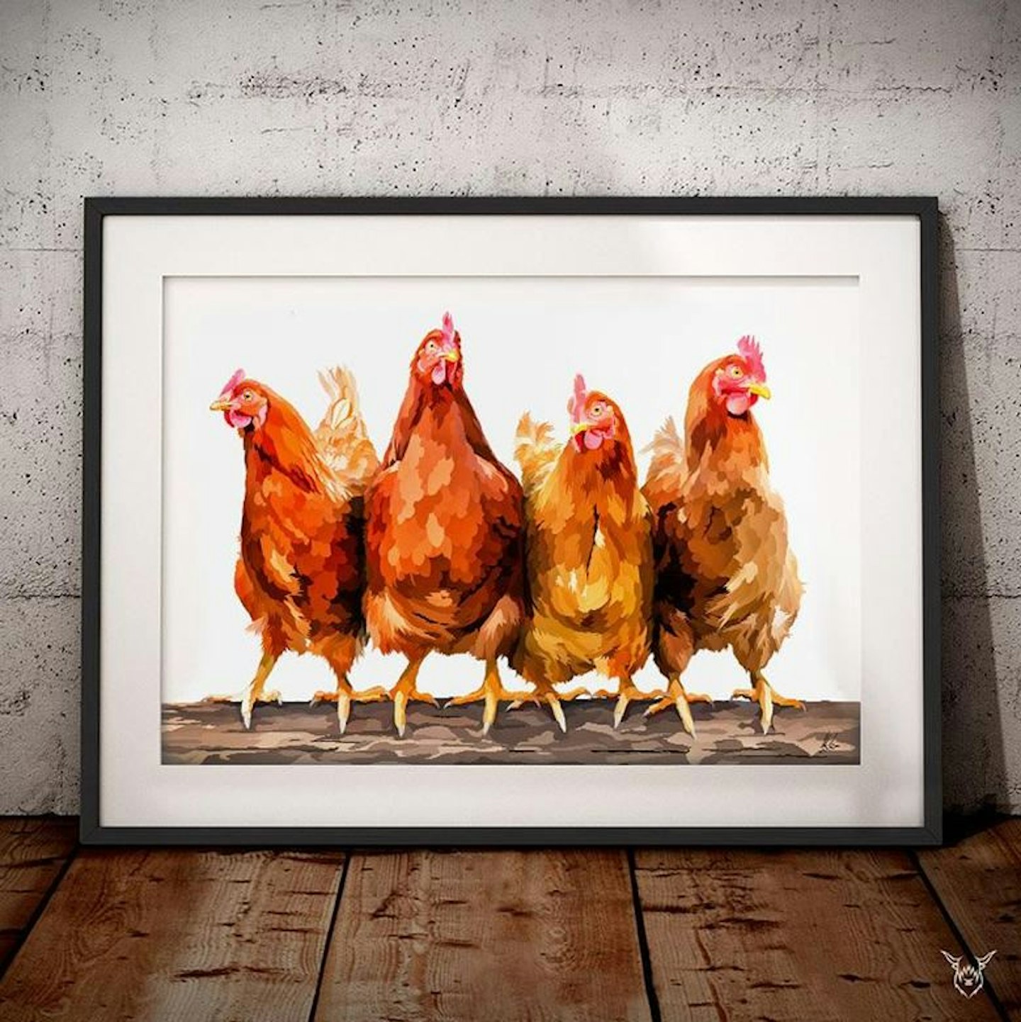 Chicken print