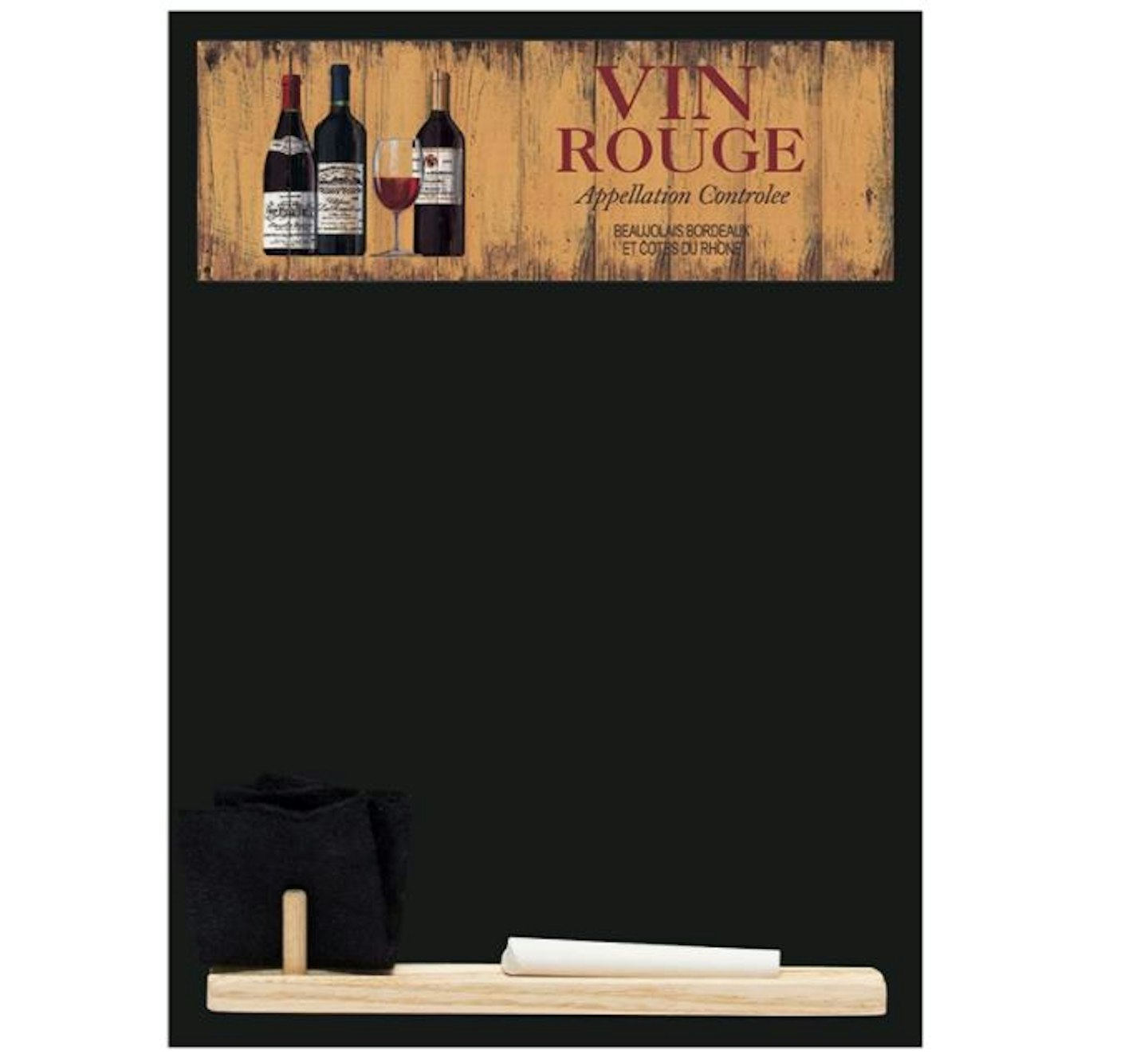 Vin Rouge Small Memo Chalkboard