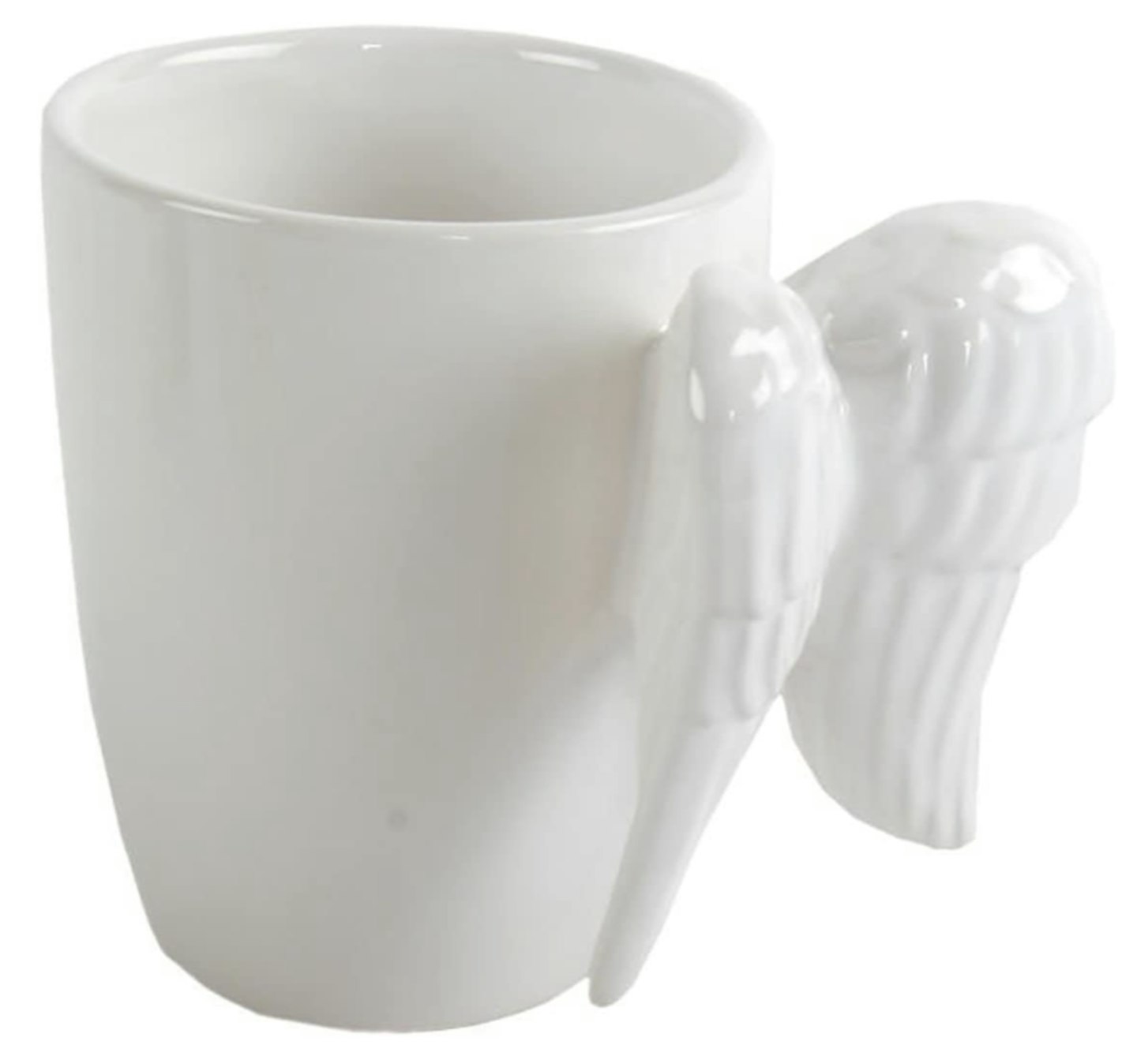 MT Products White Angel Wings Mug