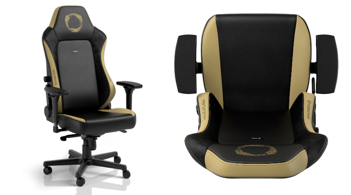 Official Elder Scrolls Online gaming chair announced by noblechairs