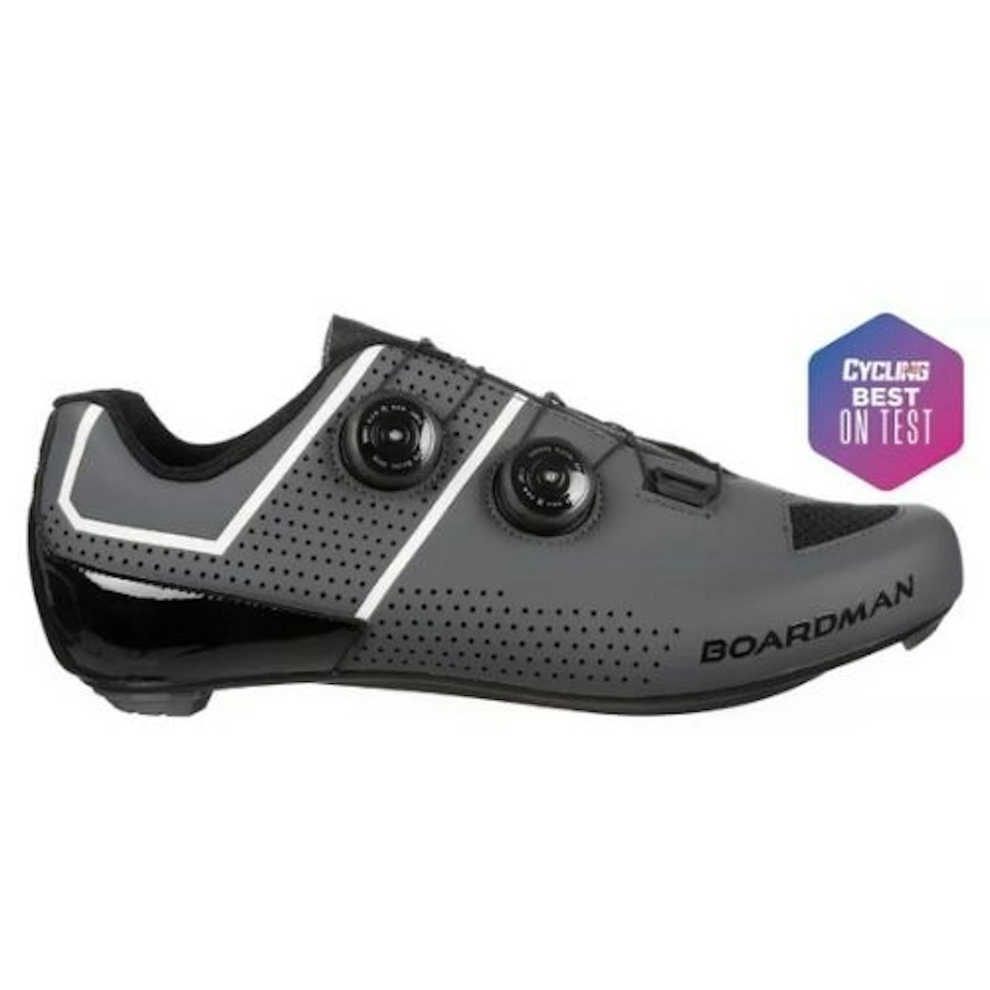 Boardman Carbon Cycle Shoes in Black and Grey