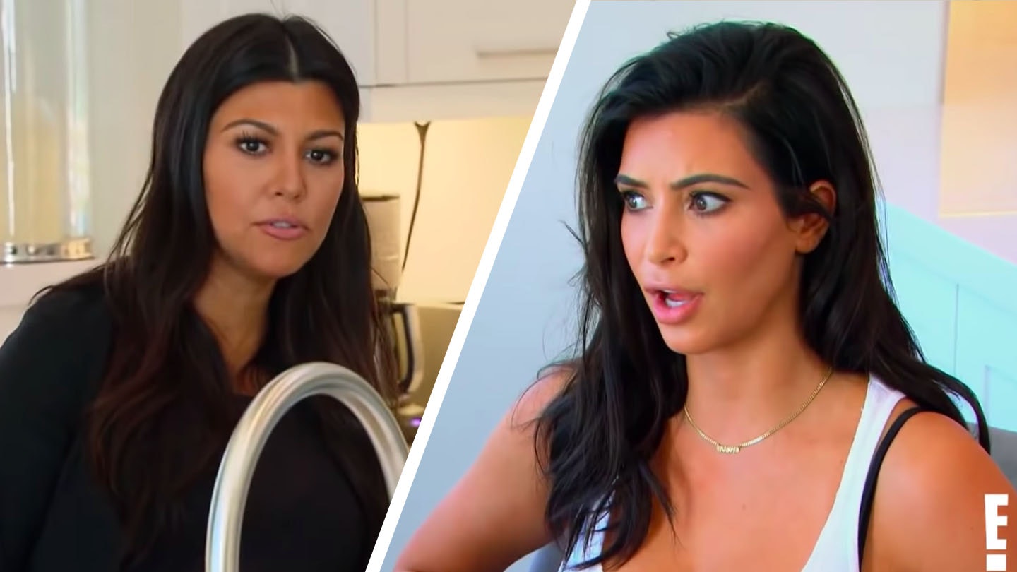 kourtney kardashian kim argument