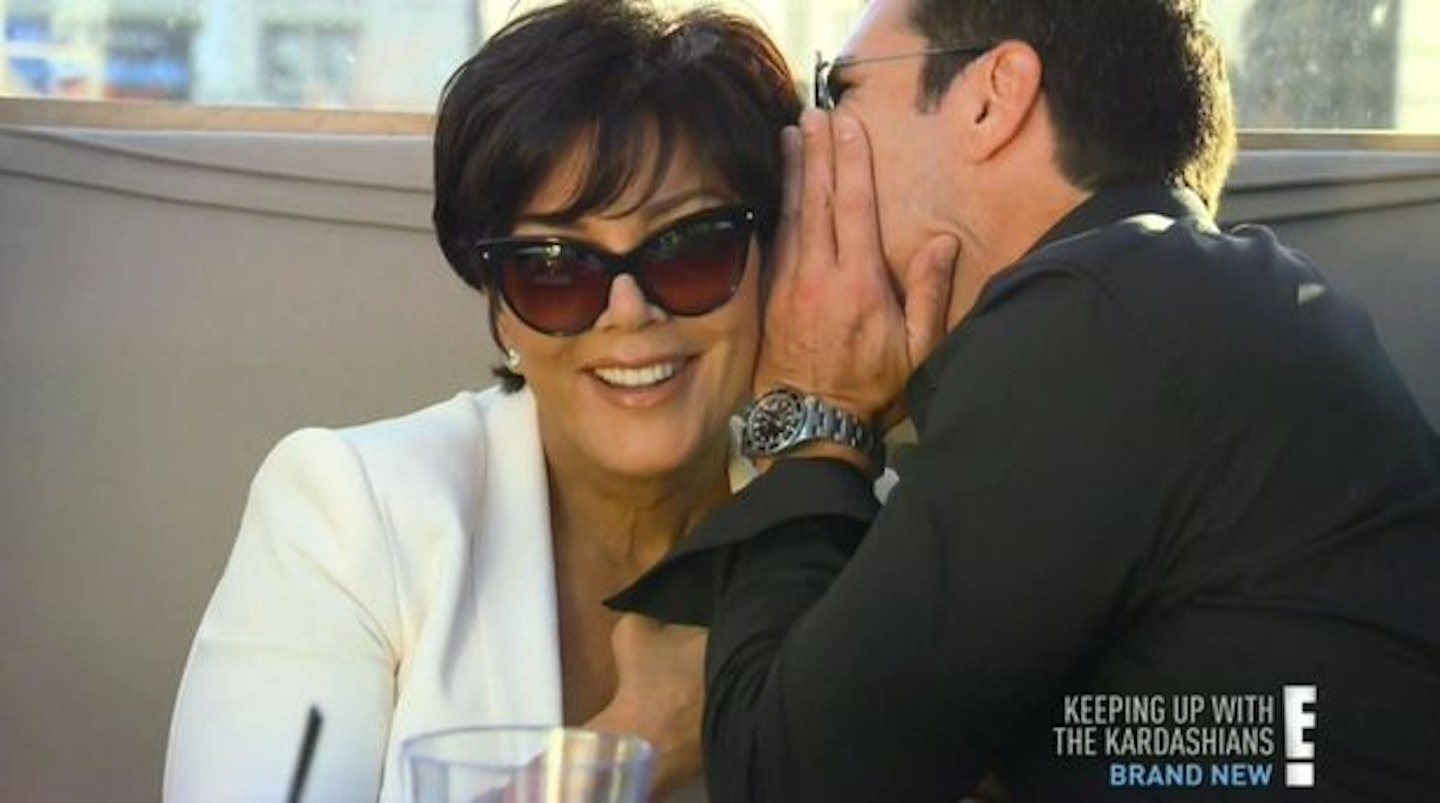 Kris Jenner meets up with Todd