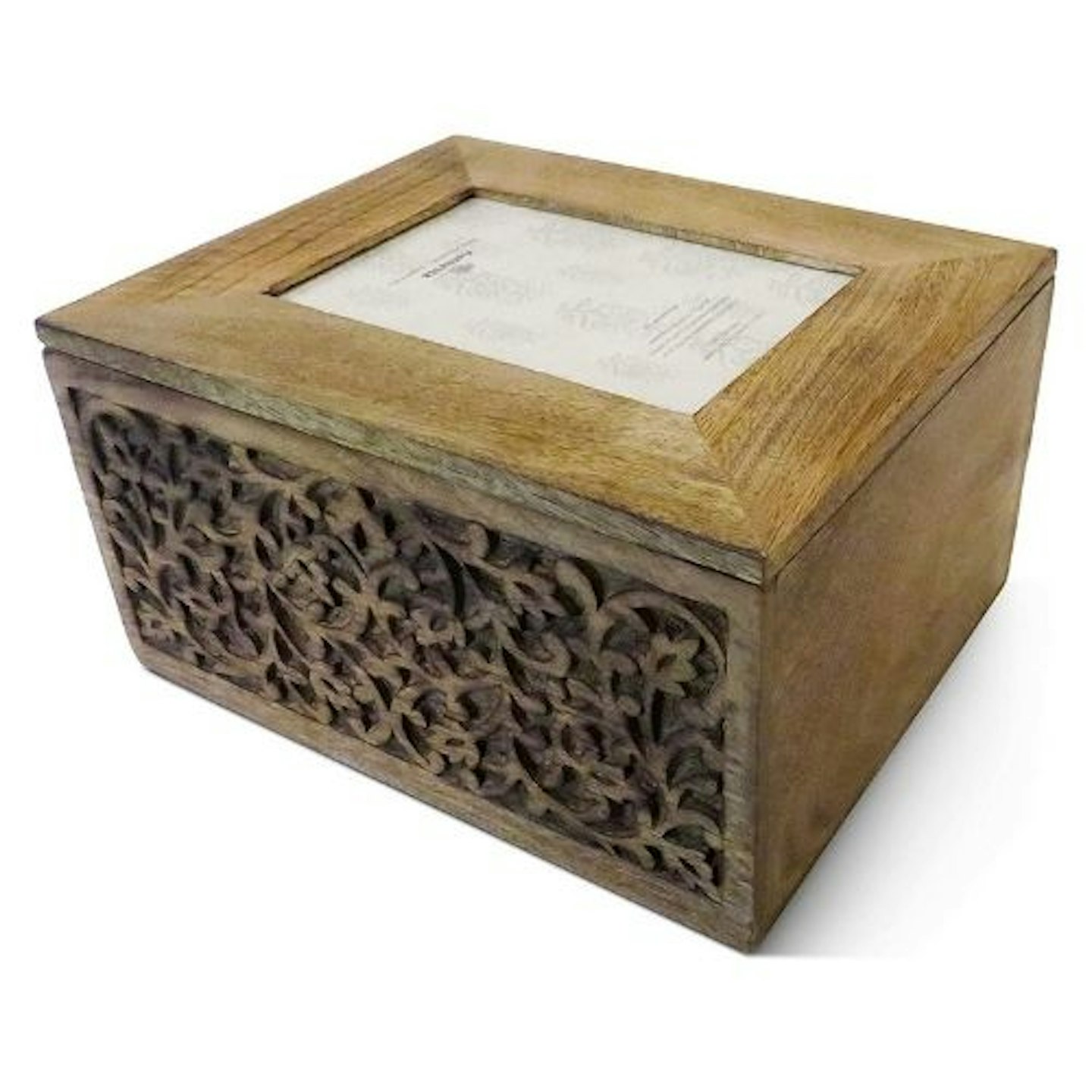 Purity Style Large Wooden Memory Keepsake Box