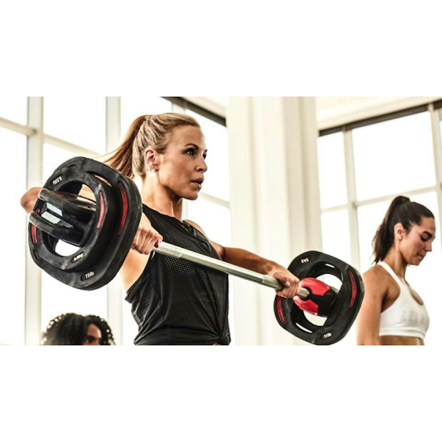 Woman weight lifting