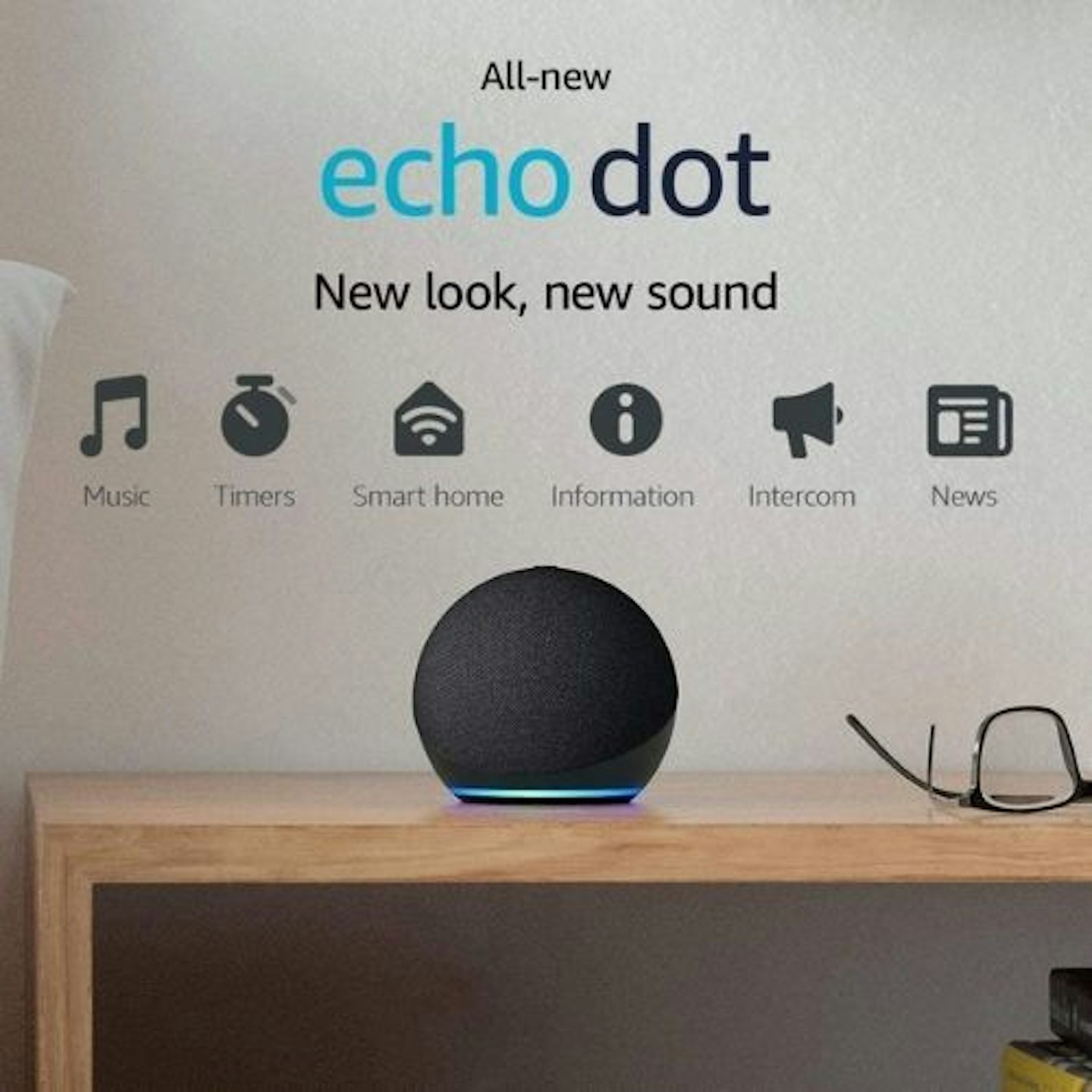 Echo dot (4th generation) Smart Speaker with Alexa