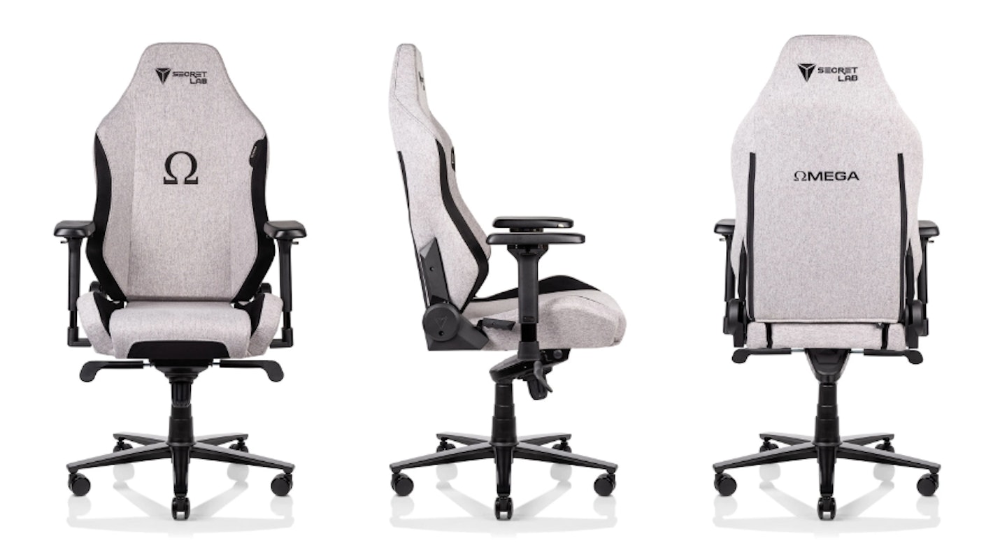 Secretlab OMEGA With SoftWeave from multiple angles