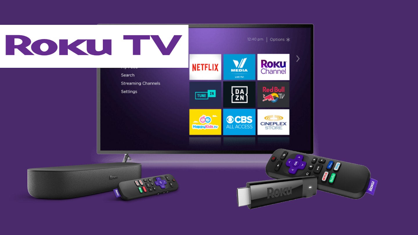 Roku TV devices and logo