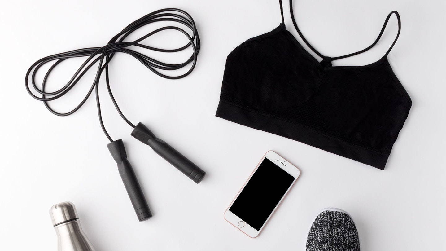The best skipping ropes and other high-end fitness gear against a white backdrop
