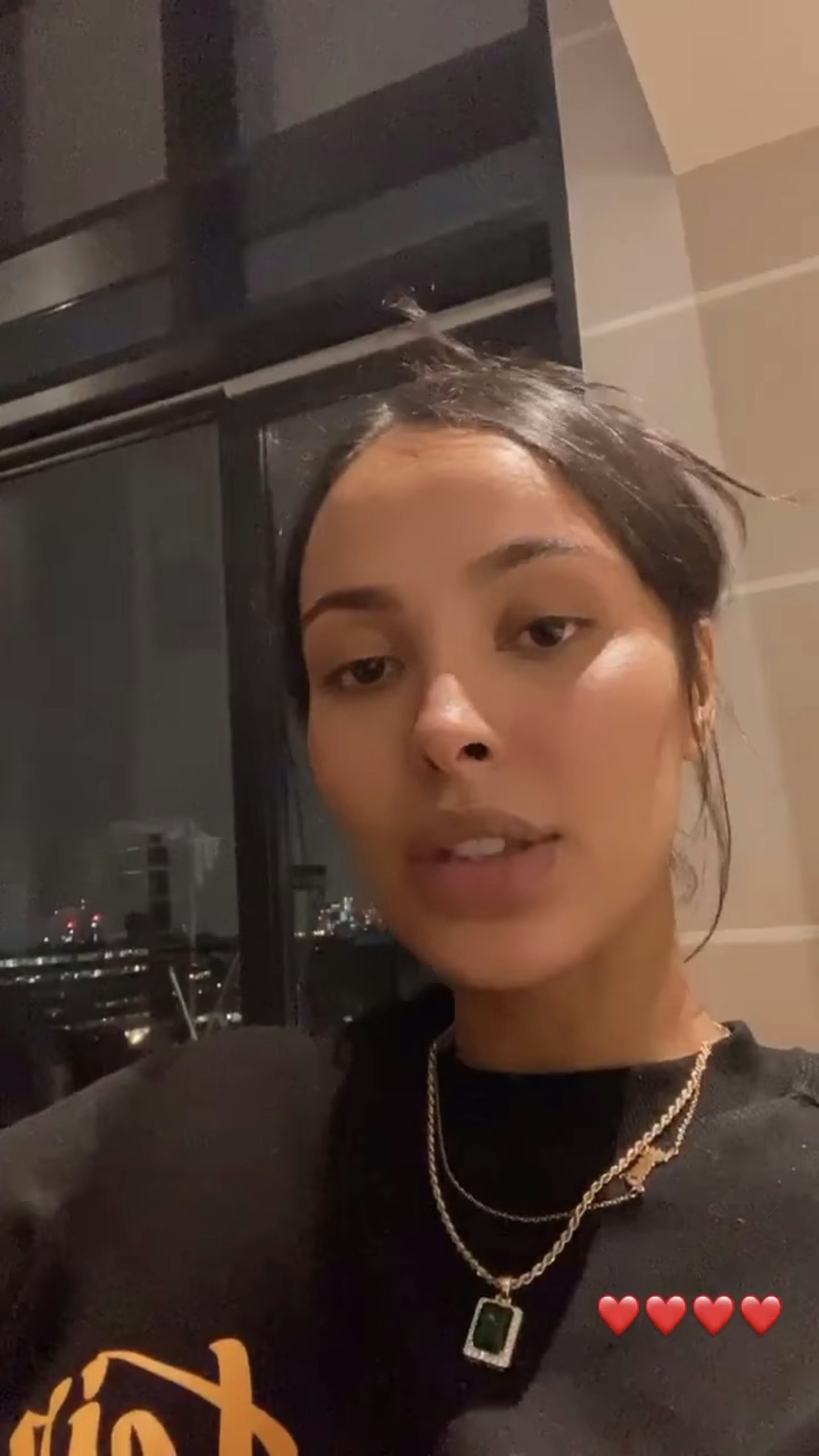 Maya Jama smear test