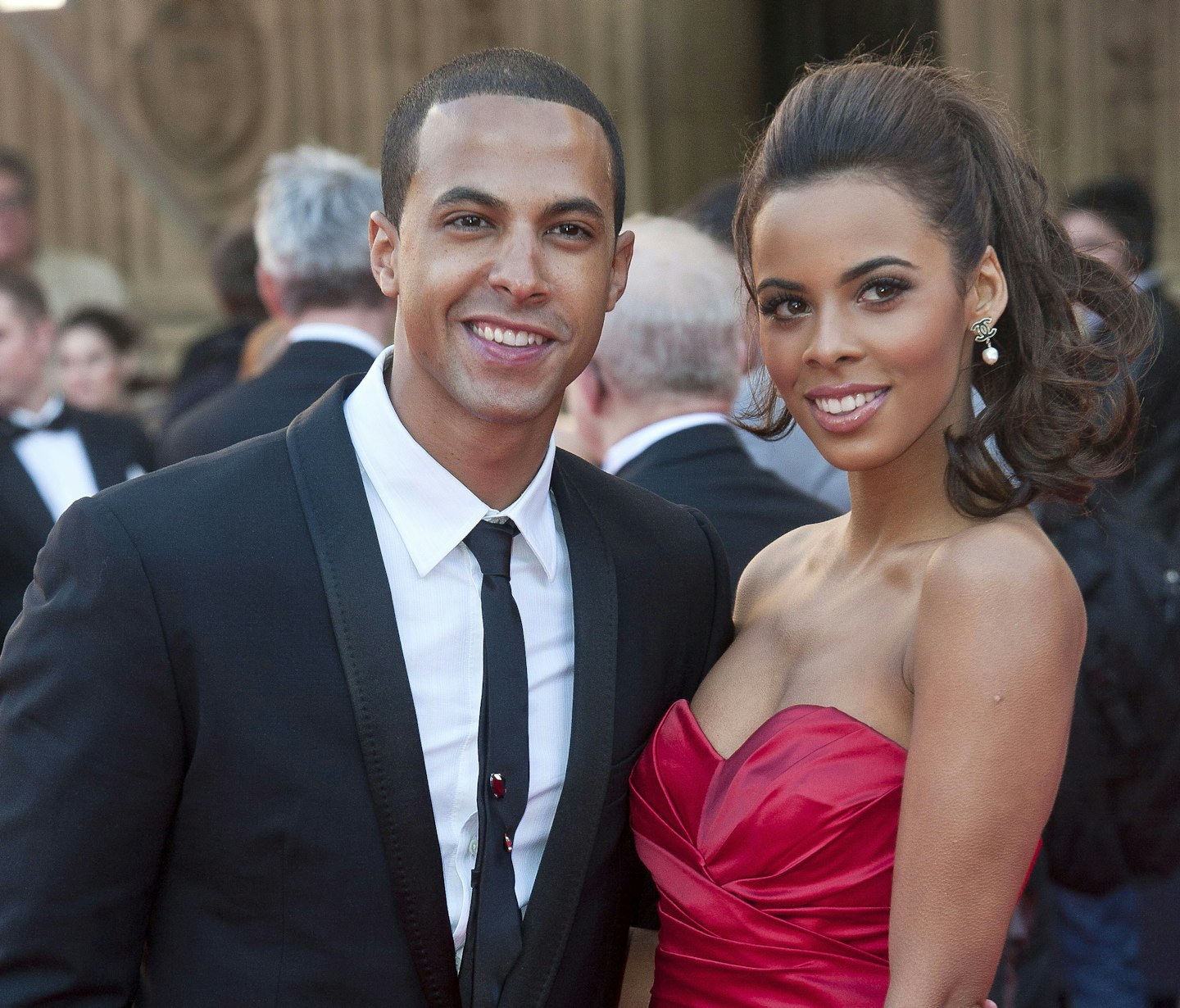 Rochelle and Marvin Humes