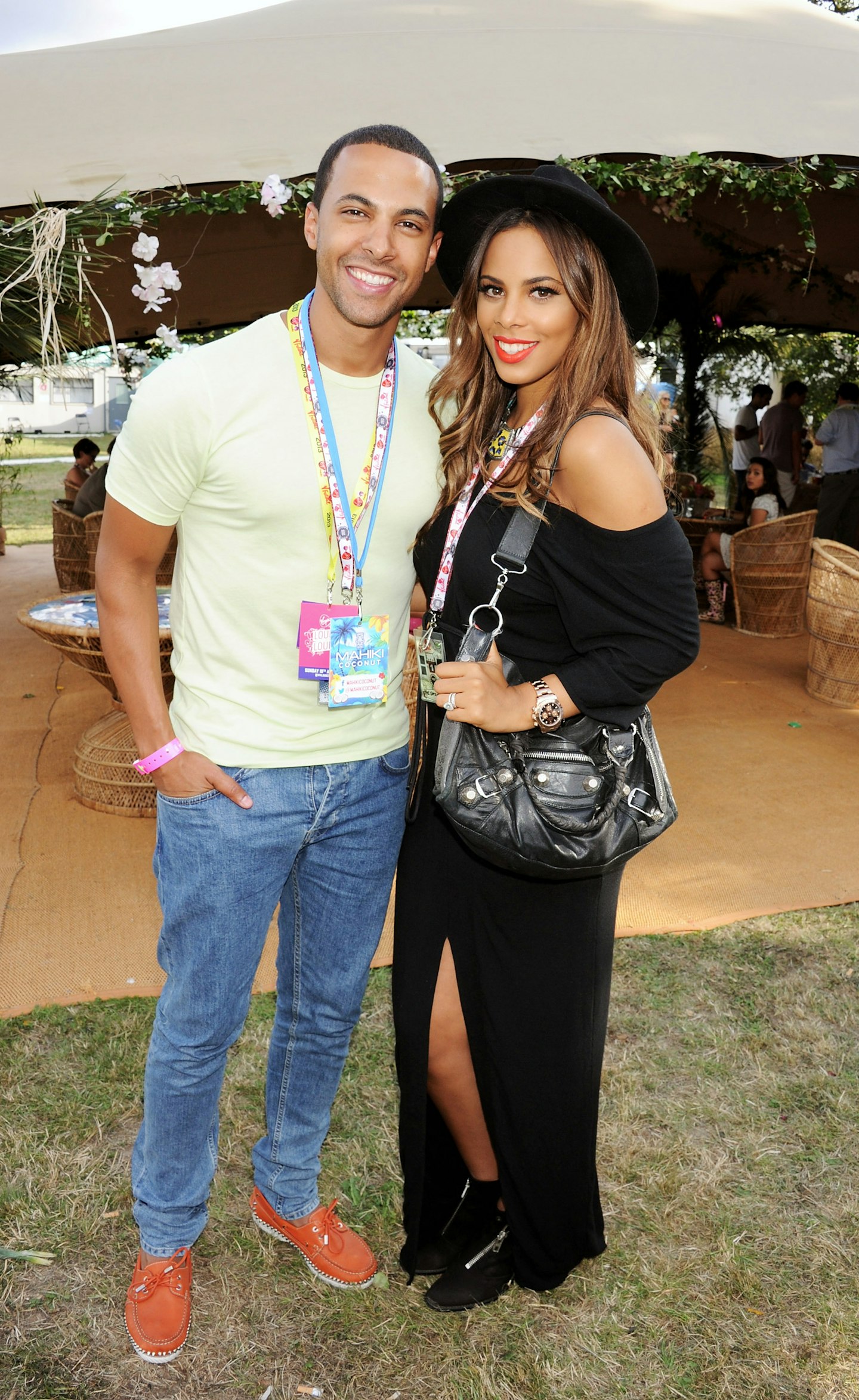 Rochelle and Marvin Humes