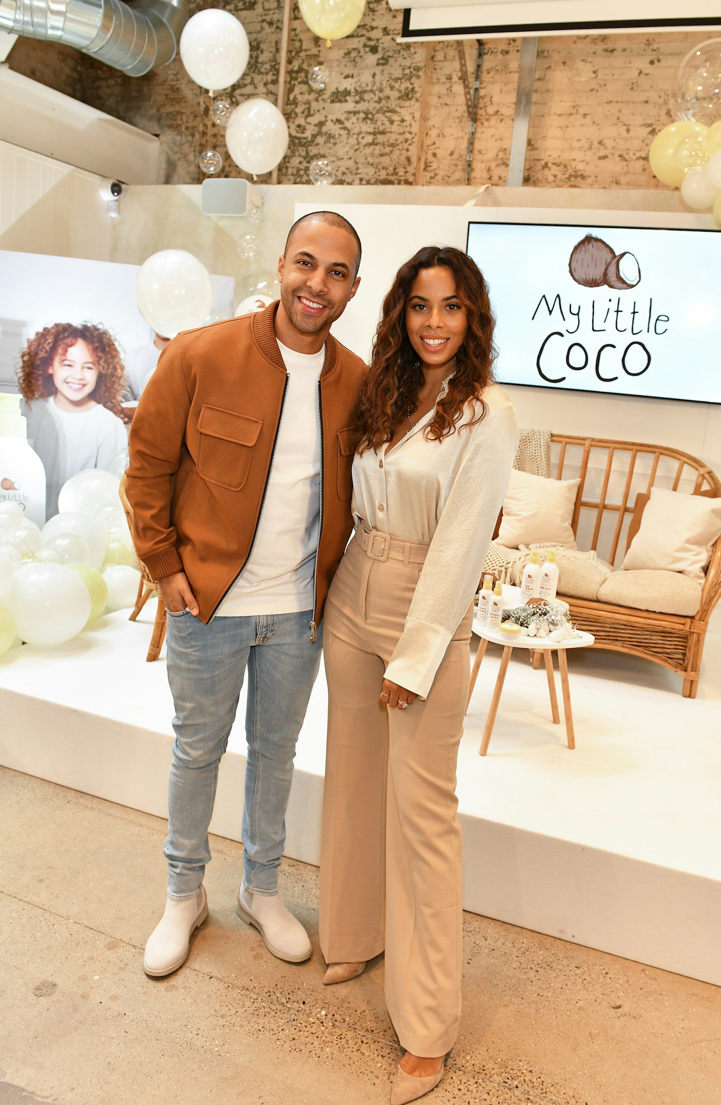 Rochelle and Marvin Humes