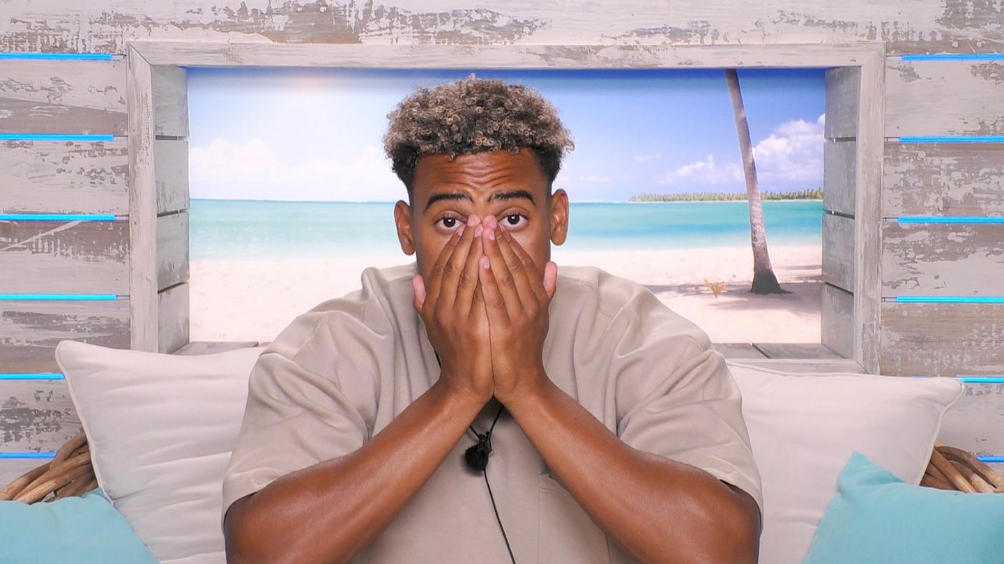 Love Island Jordan Hames shocked