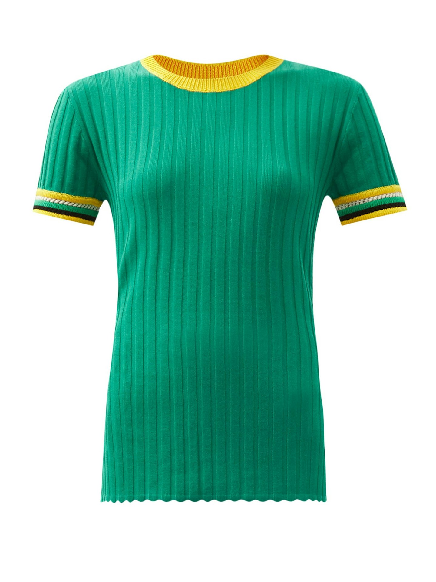 Wales Bonner, Saint Ann Rib-Knitted Top, £295