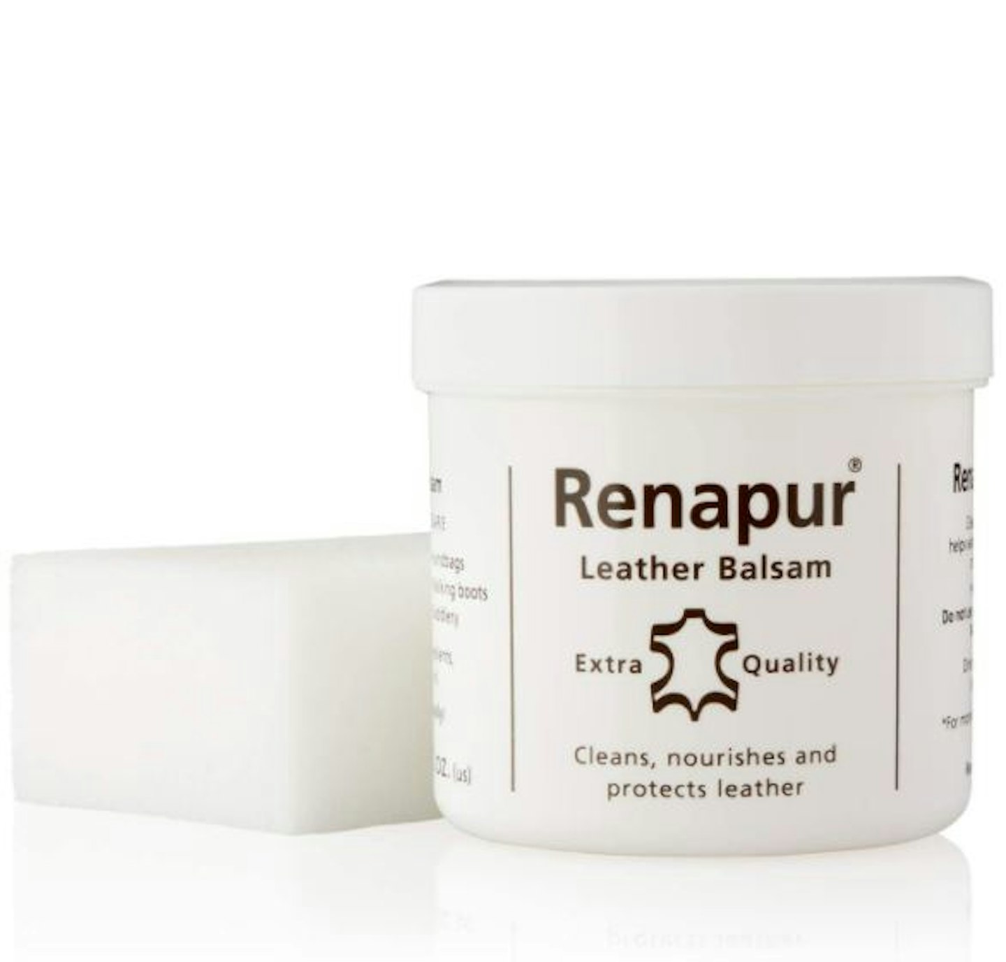 Renapur Leather Balsam Natural Balm, Conditioner, and Restorer