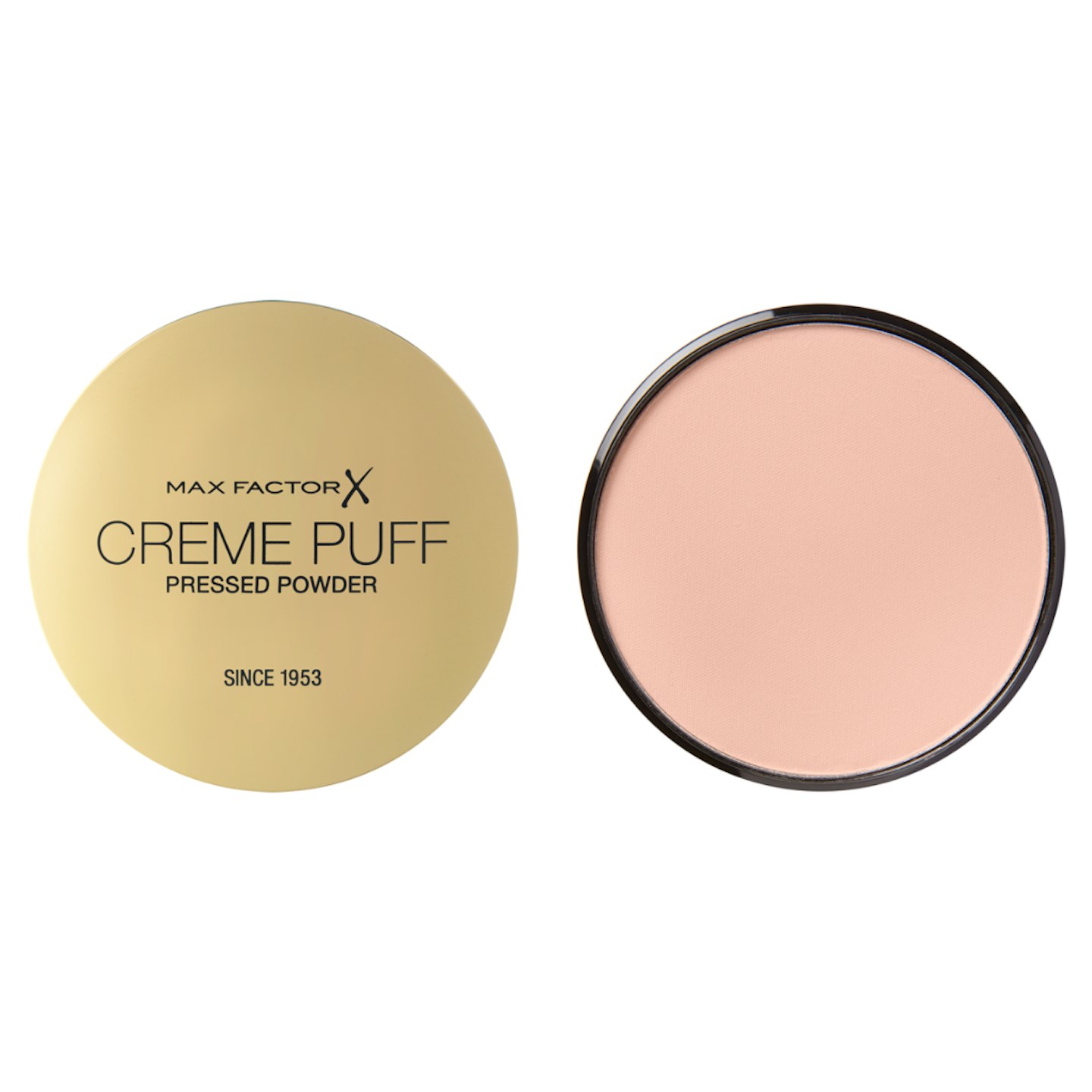 Max Factor Cream Puff Pressed Compact Powder, 21 g in shade 85 - Light 'n' Gay