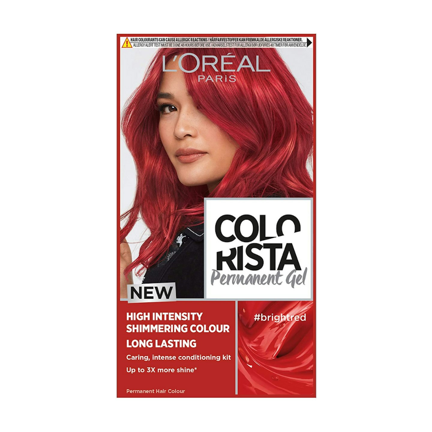 L'Oreal Paris Colorista Permanent Hair Dye - Bright Red