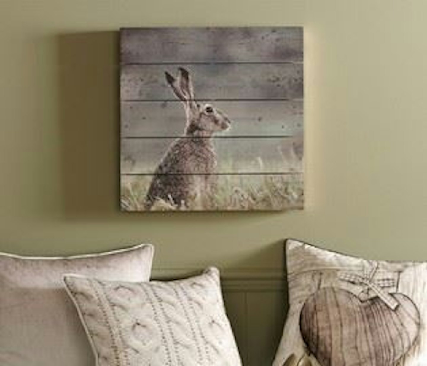 Hare Wood Wall Art by Art For The Home