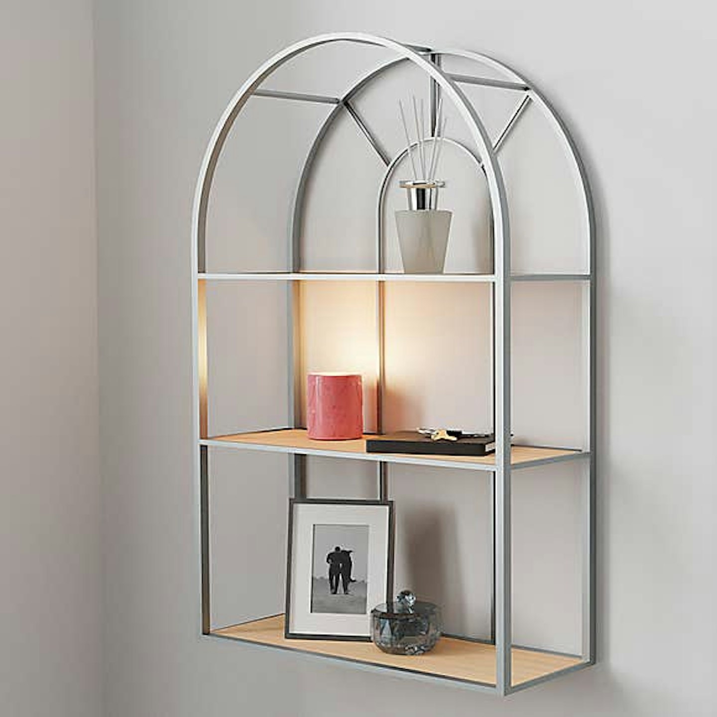 Window shaped shelf